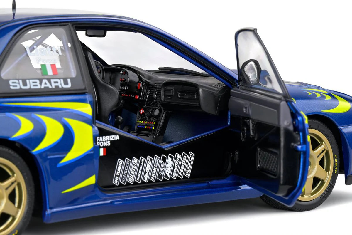1:18 Subaru Impreza 22B STI WRC Rally Car Model - 1997 Monte Carlo #4 Liatti/Pons - Collectible Die-Cast Vehicle for Racing Enthusiasts & Display Decor