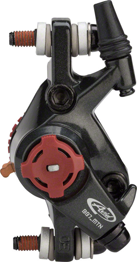 Avid BB7 MTB Cable Disc Brake - Graphite Finish, CPS Compatible (Rotor & Bracket Sold Separately) | Perfect for Mountain Biking & Trail Riding
