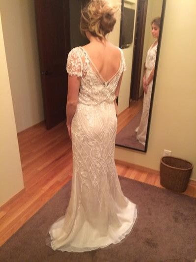 BHLDN Etoile Aurora Wedding Gown - Elegant Lace Bridal Dress for Beach, Garden & Formal Ceremonies