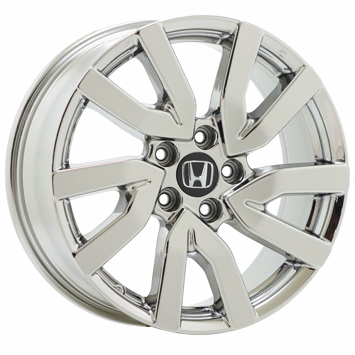 18 Honda Pilot Bright Chrome Wheels Rims - Factory OEM Set 63148 (4-Piece) - Perfect for Off-Roading & Custom Upgrades