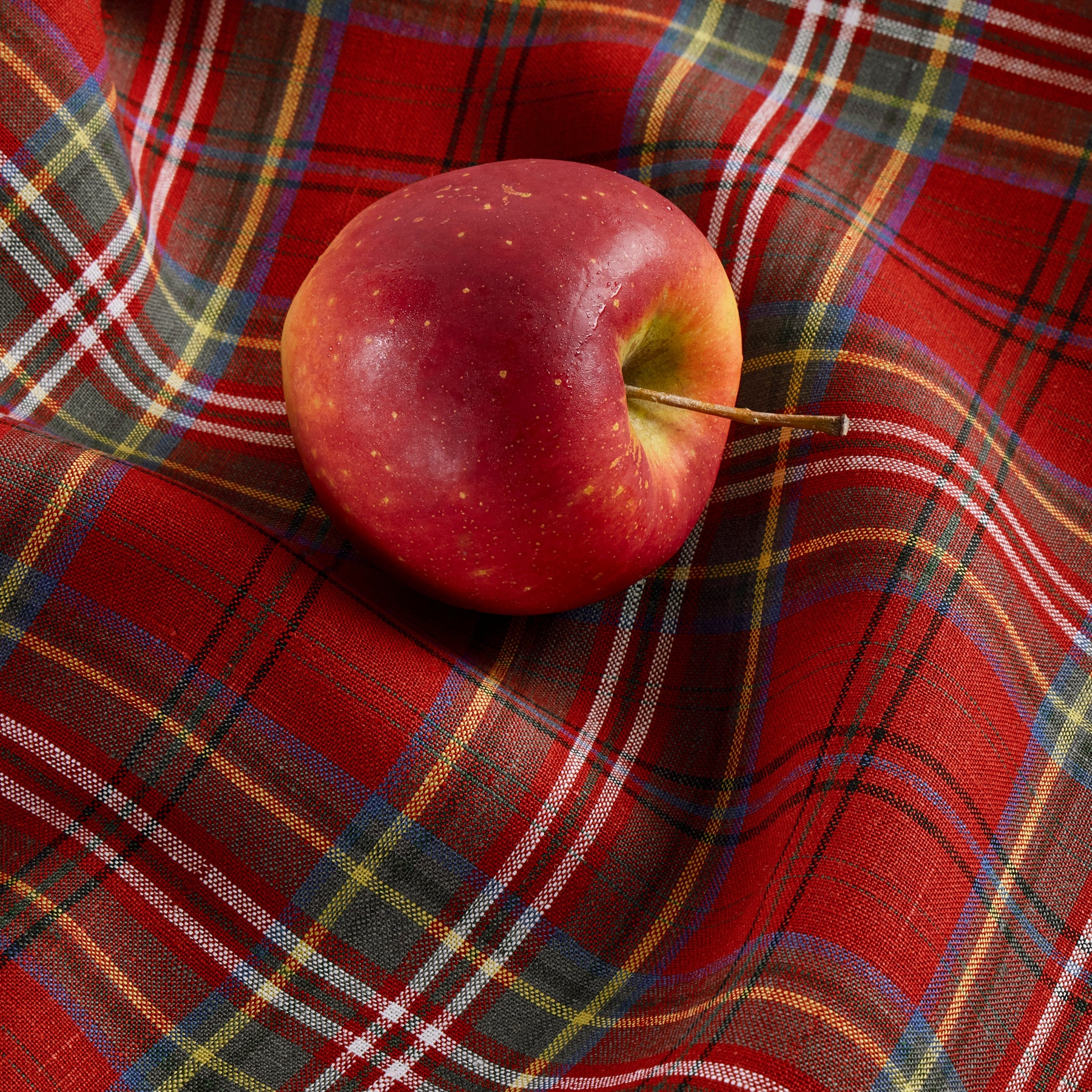 Classic Tartan Plaid Round Tablecloth - 60 Inch Holiday Dining Decor for Christmas, Thanksgiving & Family Gatherings