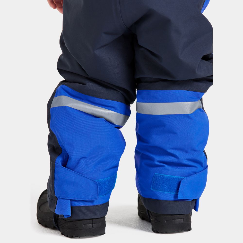 Didriksons Bjarven III Kids Snowsuit - Waterproof Winter Jacket & Pants Set for Boys & Girls, Caribbean Blue - Perfect for Snow Play, Skiing & Outdoor Winter Activities