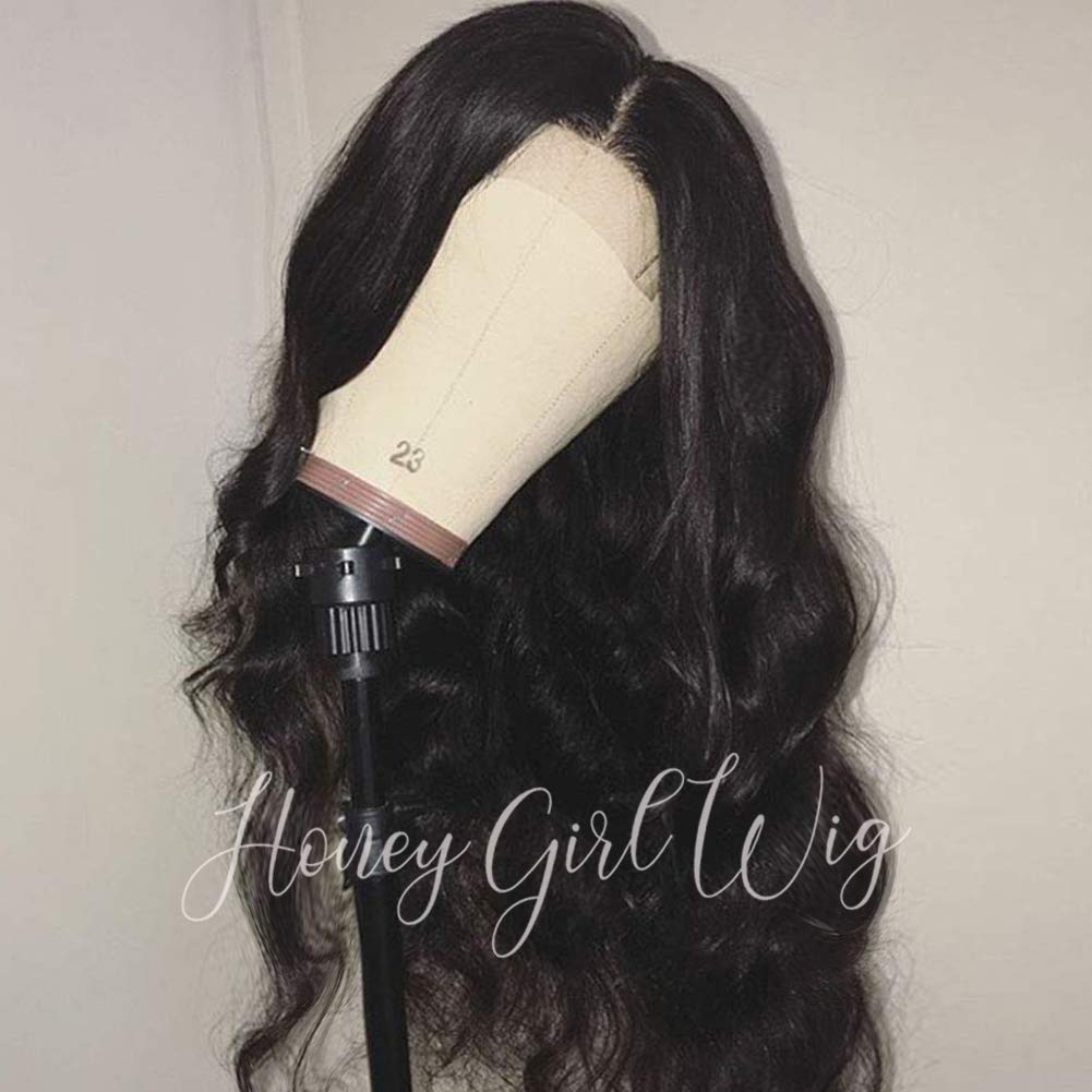 360 Lace Frontal Wig Pre Plucked with Baby Hair - 150% Density Brazilian Human Hair Wigs for Black Women - Body Wave Glueless 360 Lace Wigs - 14
