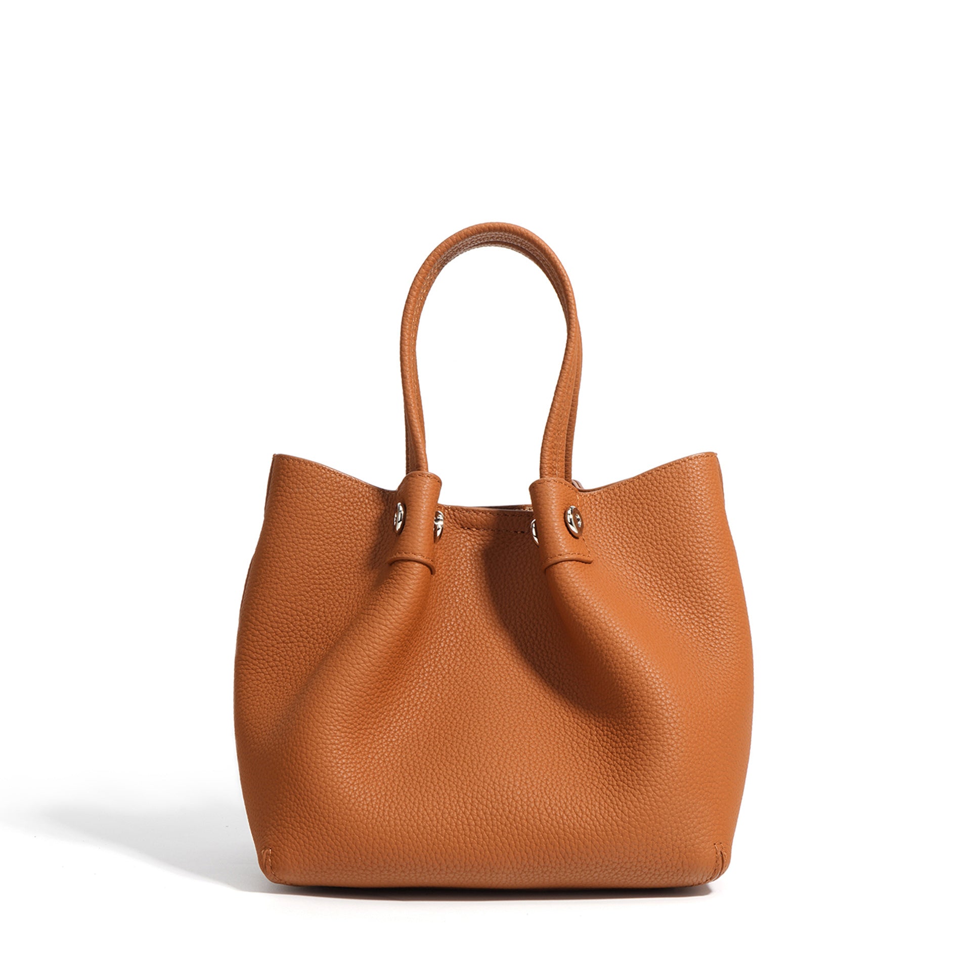 Premium Genuine Leather Carryall Tote Bag for Women & Men - Stylish & Durable Travel, Work & Everyday Use
