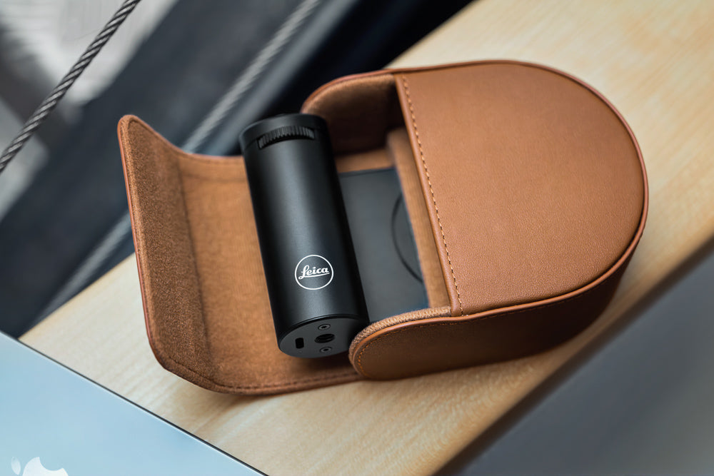 Premium Genuine Leather Case for Leica LUX Grip - Handcrafted Cognac Brown Protective Cover | Perfect for Travel, Photography & Everyday Use