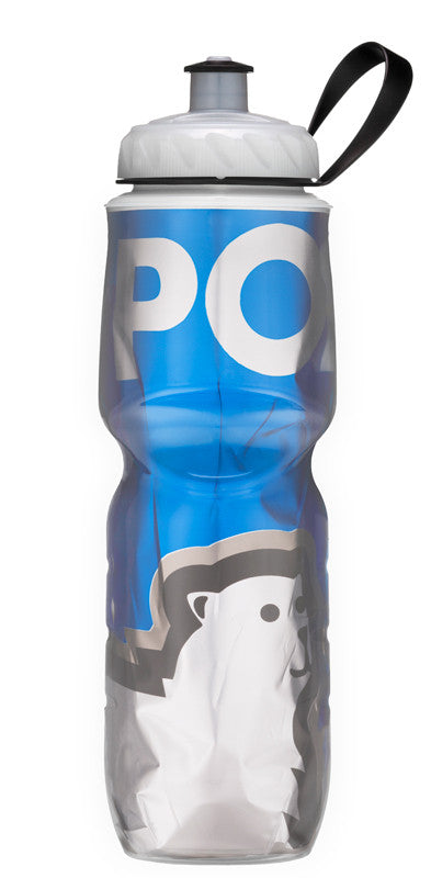 Polar Bottle Big Bear 24oz (710mL) Insulated Water Bottle - BPA Free, Leak Proof, Durable Cycling & Outdoor Sports Hydration Flask for Hiking, Gym, Workout, Camping