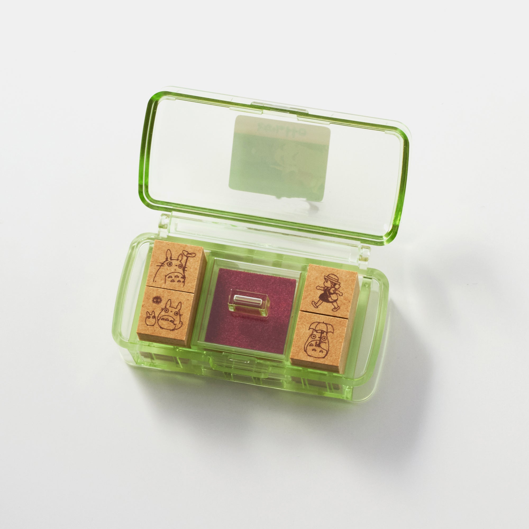 Studio Ghibli Mini Stamp Set - Spirited Away, My Neighbor Totoro, Howl's Moving Castle - Kawaii Japanese Stationery for Scrapbooking, Journaling & DIY Crafts - Perfect for Anime Fans & Gift Giving
