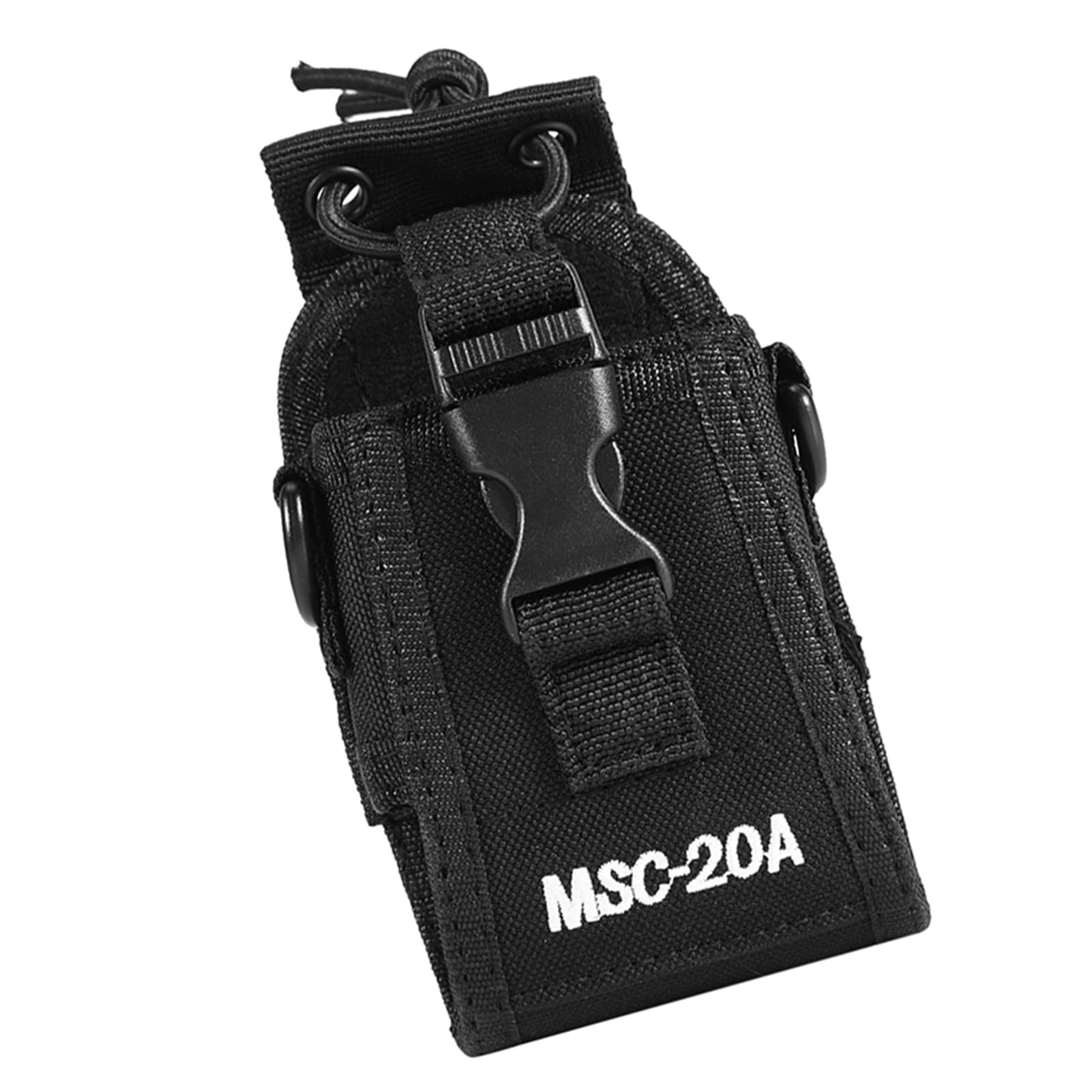 Tactical Radio Pouch - Universal MOLLE Walkie Talkie Holder with Adjustable Strap for Duty Belt, Hunting & Outdoor Activities | Durable Multi-Function Radio Case for Two-Way Radios, Intercom & Communication Gear