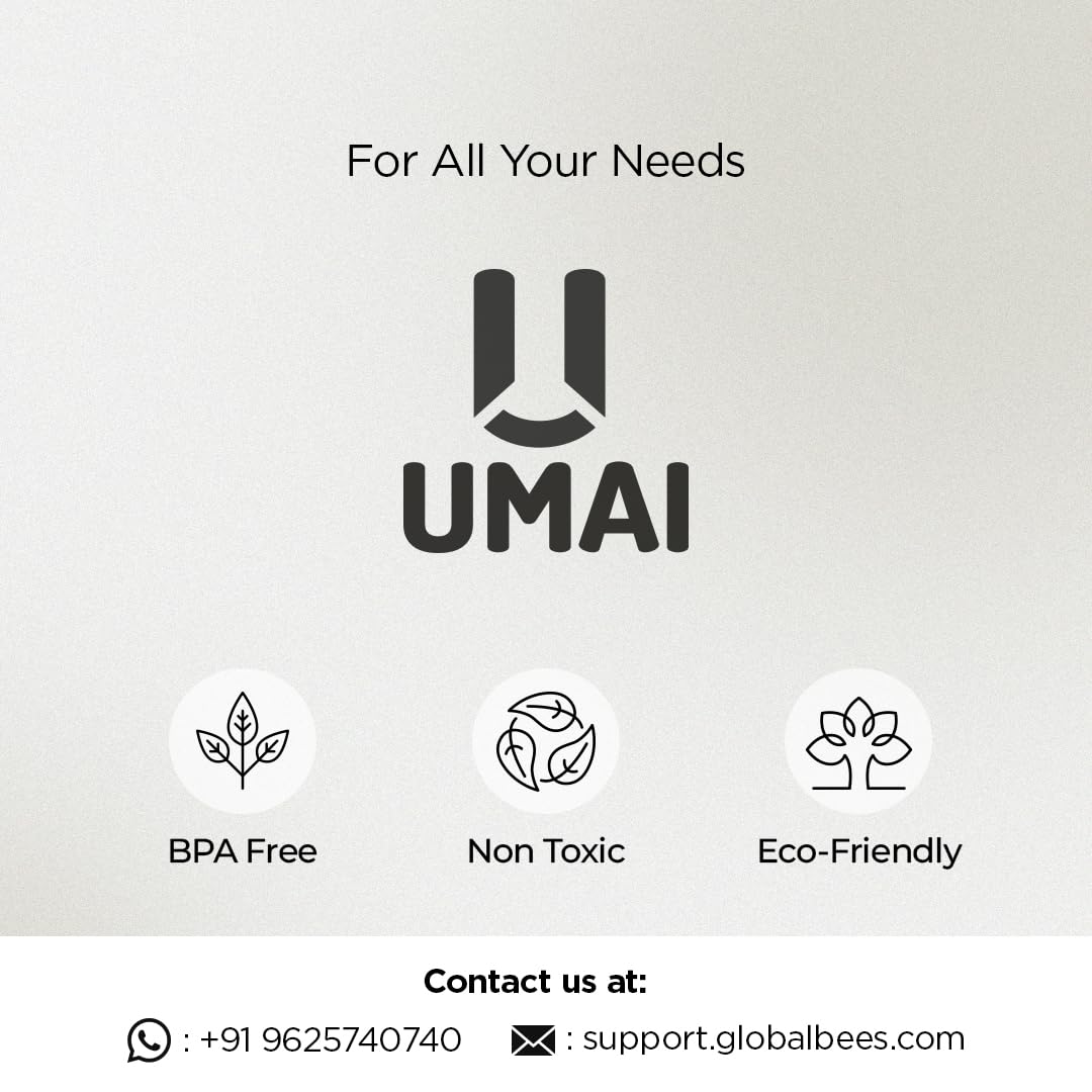 UMAI Detangling Hair Brush with Flexible Bristles - Pain-Free Paddle Brush for Wet & Dry Hair, Smooths Curls & Straightens Hair - Perfect for Styling at Home, Salon, or Travel (Beige)