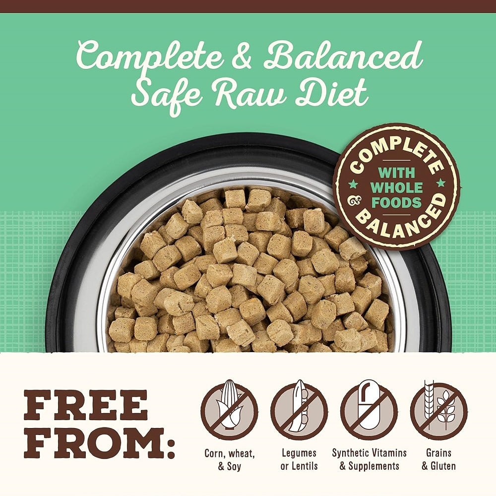 Premium Freeze Dried Chicken Dog Food - Grain-Free, High Protein Natural Treats for Puppies & Adult Dogs - Perfect for Training, Travel & Outdoor Adventures