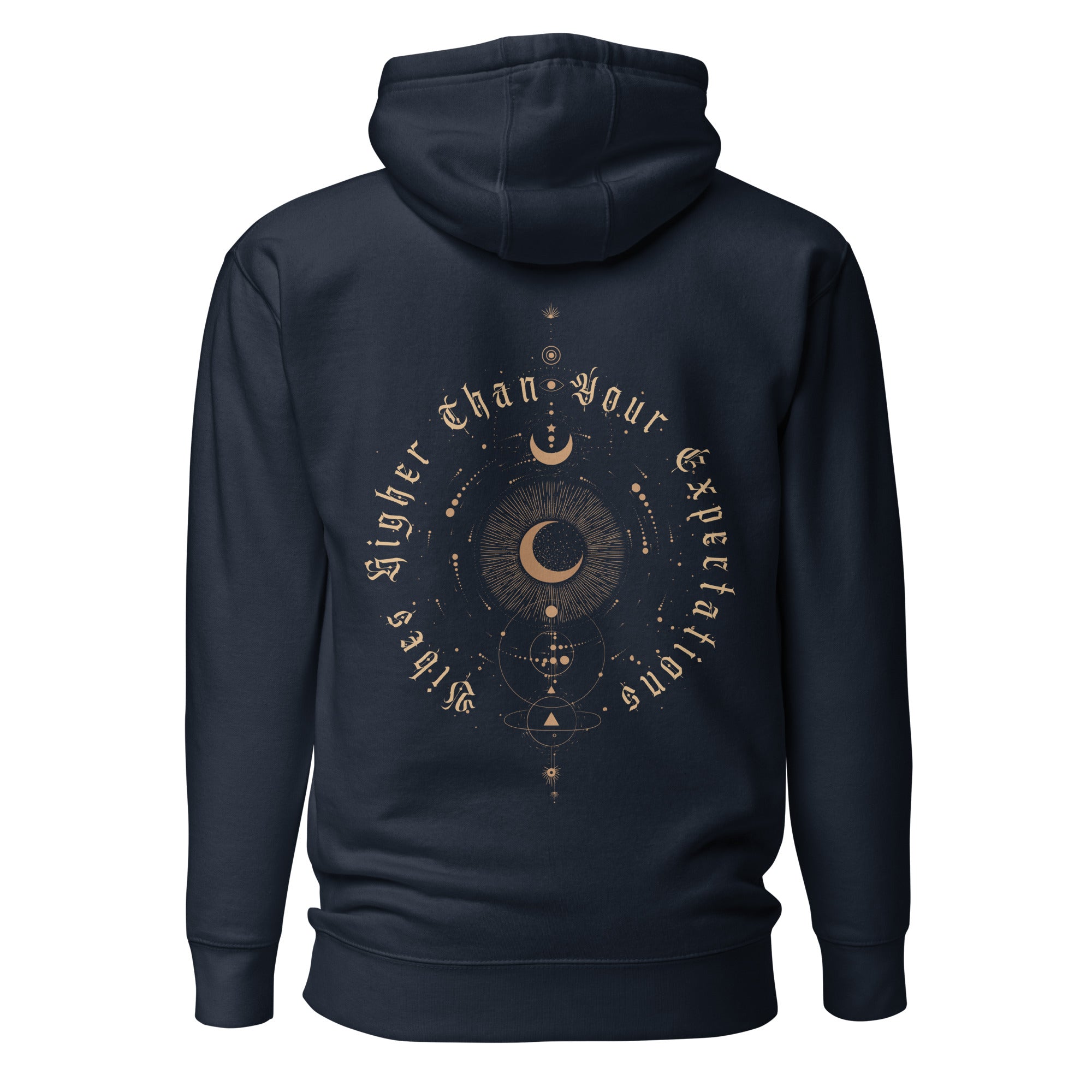 Vibes Higher Than Your Expectations Unisex Hoodie - Soft & Comfortable Pullover Sweatshirt for Men & Women | Perfect for Casual Wear, Gym, and Outdoor Activities