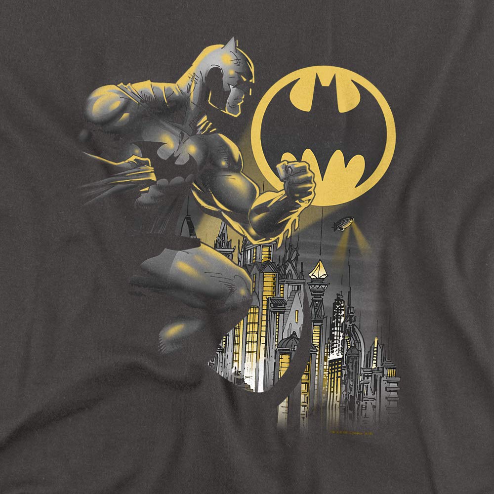 Batman Bat Signal T-Shirt - Unisex Adult Graphic Tee for Men & Women | Superhero Fan Gift & Casual Wear