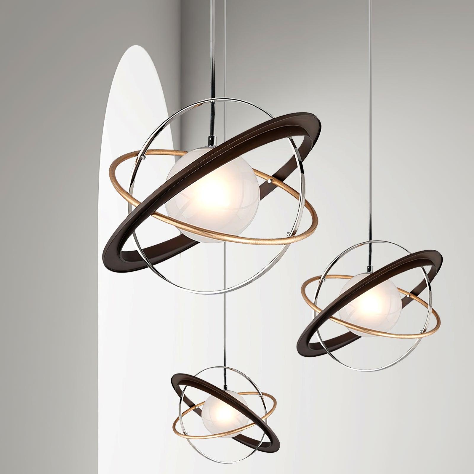 Apogee Modern Pendant Lamp - Sleek Hanging Light Fixture for Kitchen, Dining Room & Living Room Decor - Energy Efficient LED Lighting for Home & Office