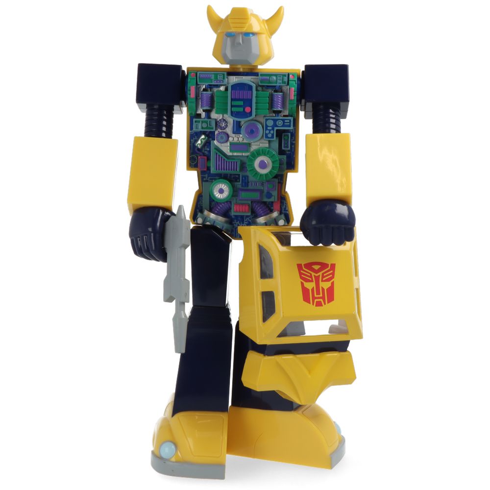 Bumblebee Transformers Super Cyborg Action Figure - Collectible Robot Toy for Kids & Adults - Perfect for Display, Play, and Movie-Themed Parties