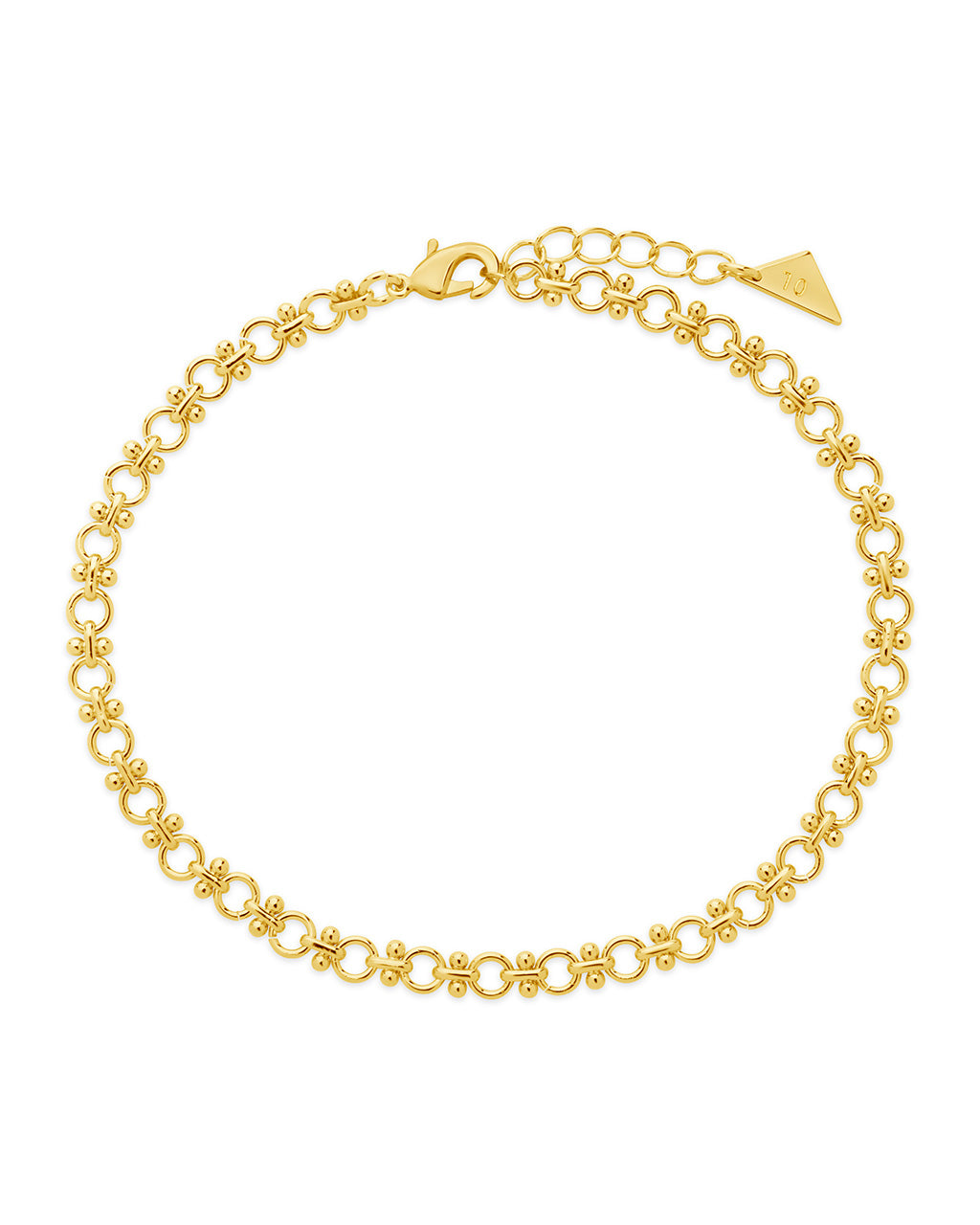 Nadia Chain Anklet for Women - Elegant Adjustable Ankle Bracelet Jewelry - Perfect for Beach, Summer Outfits and Boho Style Accessories