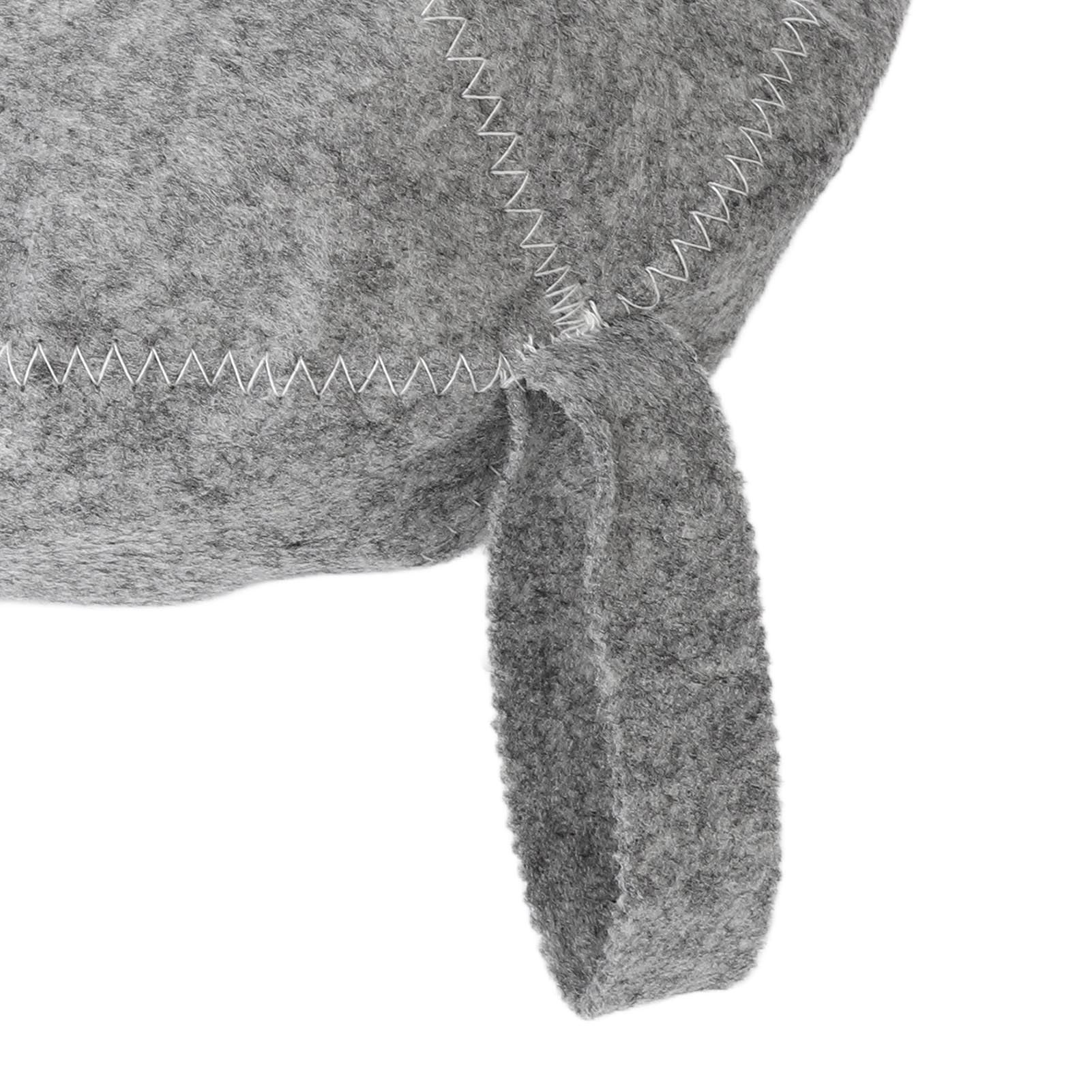 Premium Absorbent Felt Sauna Hat & Pad Set - Moisture-Wicking Headband for Men's Sauna & Steam Room - Keep Head Dry & Comfortable During Spa, Hot Yoga & Relaxation Sessions