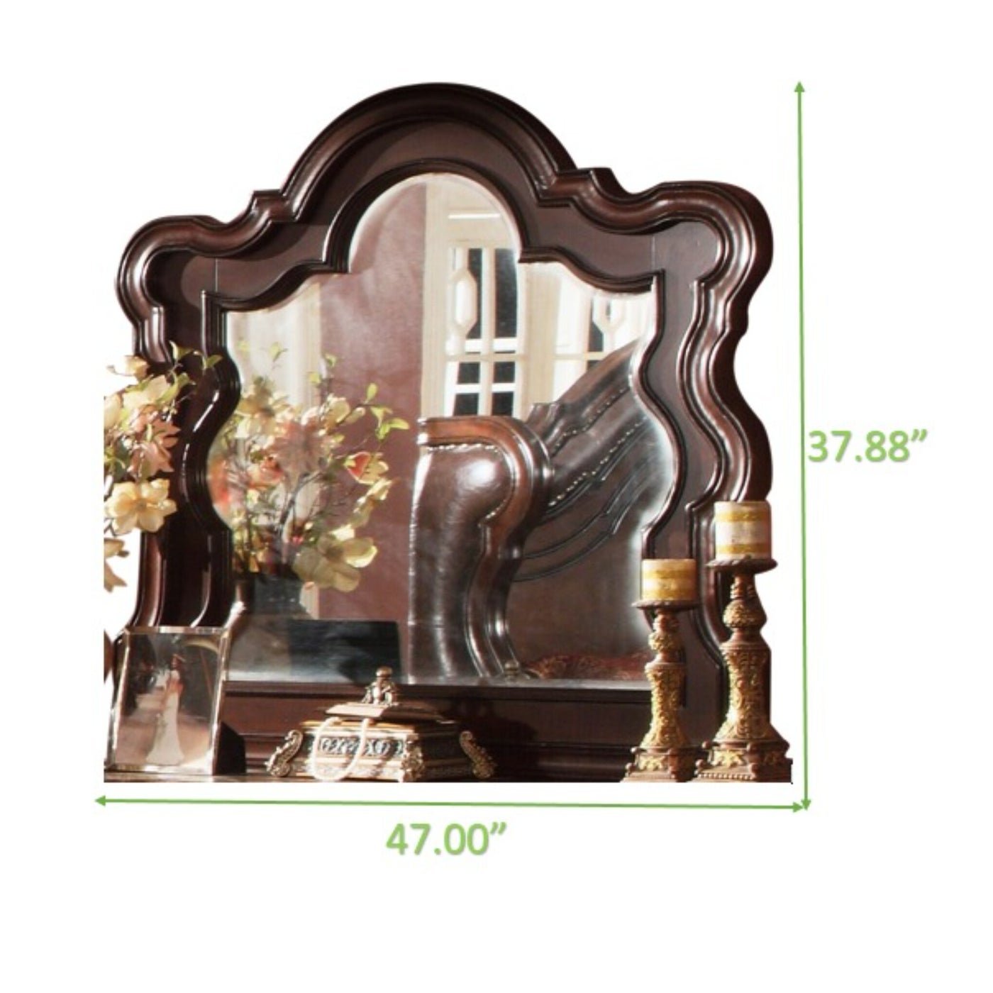 Bella Collection Bedroom Set - Queen Size Bed Frame, Nightstand & Dresser - Modern Bedroom Furniture for Home Decor | Perfect for Master Bedroom, Guest Room & Apartment