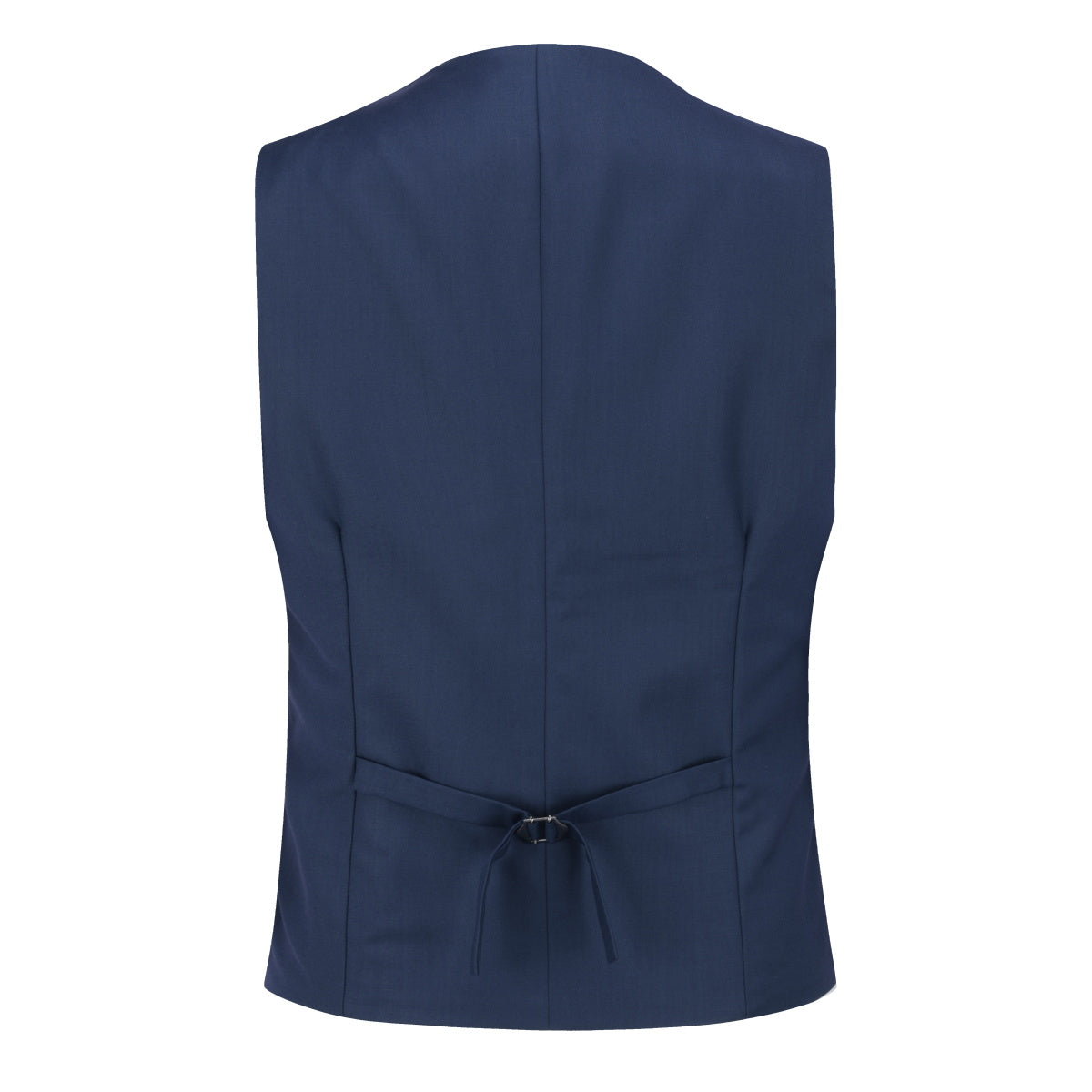 Men's Notch Lapel Patchwork Vest in Navy Blue - Stylish Layering Piece for Business Casual & Fall Fashion
