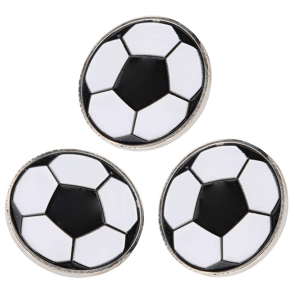 3Pcs Soccer Flip Coin Set - Referee Toss Coin for Football Games, Training & Outdoor Sports - Durable Soccer Supplies for Side Selection & Match Decisions (Perfect for Coaches, Referees & Players)