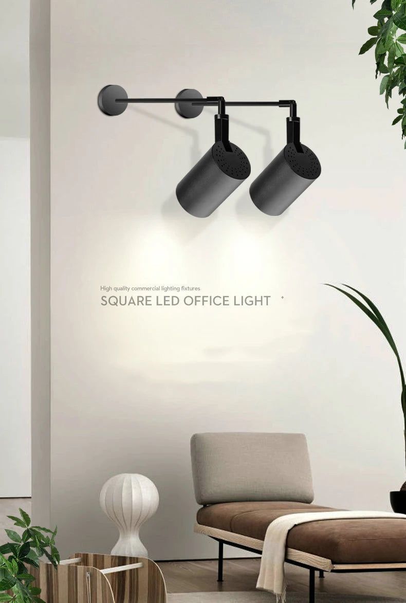 Extendable LED Wall Light with Long Arm - Modern Telescopic Wall Art Lighting for Living Room, Bedroom & Office Decor