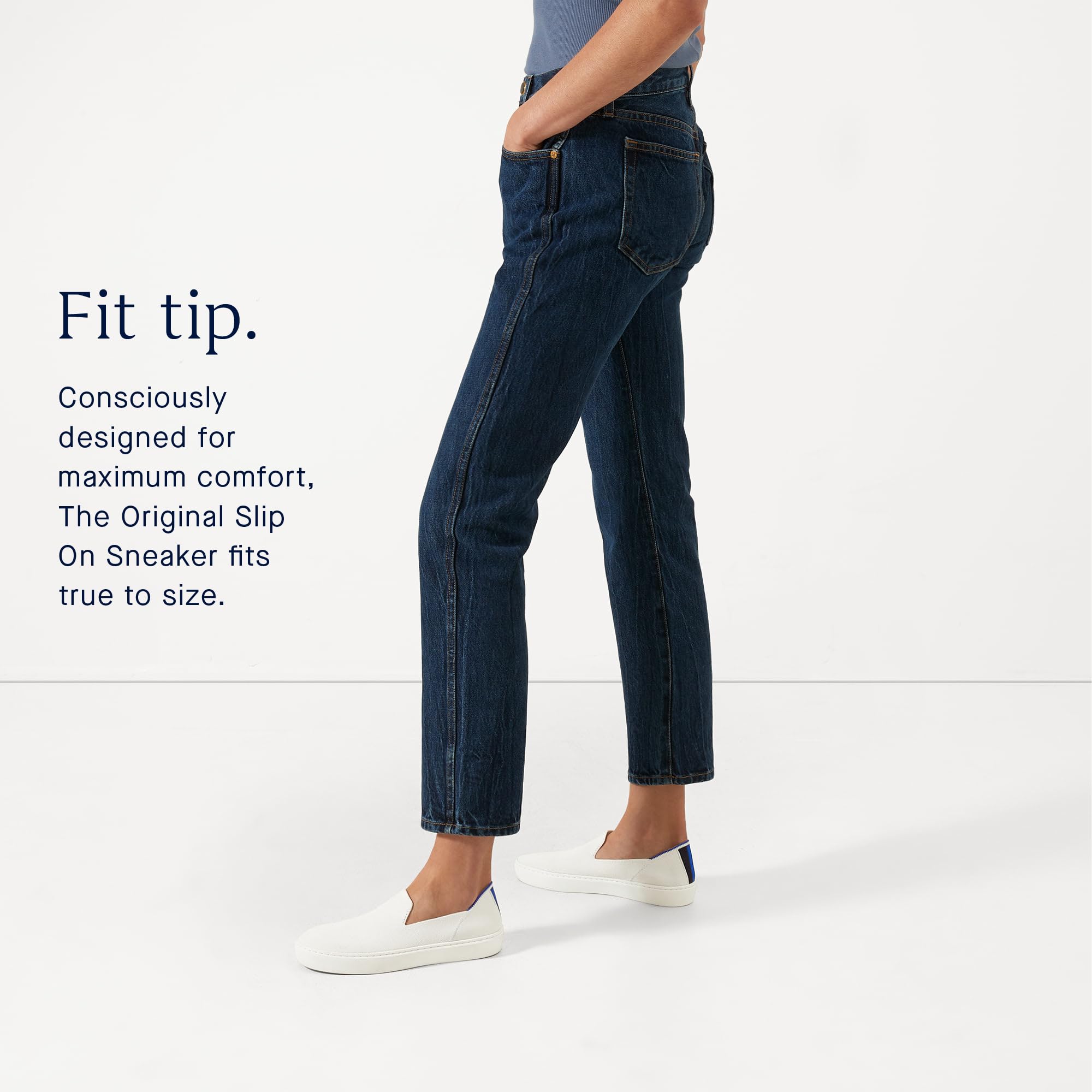 Rothy's The Original Slip-On Sneakers for Women | Eco-Friendly Recycled Plastic Bottle Shoes | Machine Washable Casual Fashion Footwear | Perfect for Work, Travel & Everyday Wear