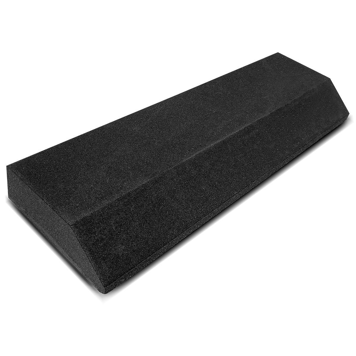 CORTEX 50mm Commercial Dual Density Gym Floor Mat Edge Ramp - Heavy Duty Rubber Transition for Home & Commercial Gyms, Fitness Studios, and CrossFit Boxes