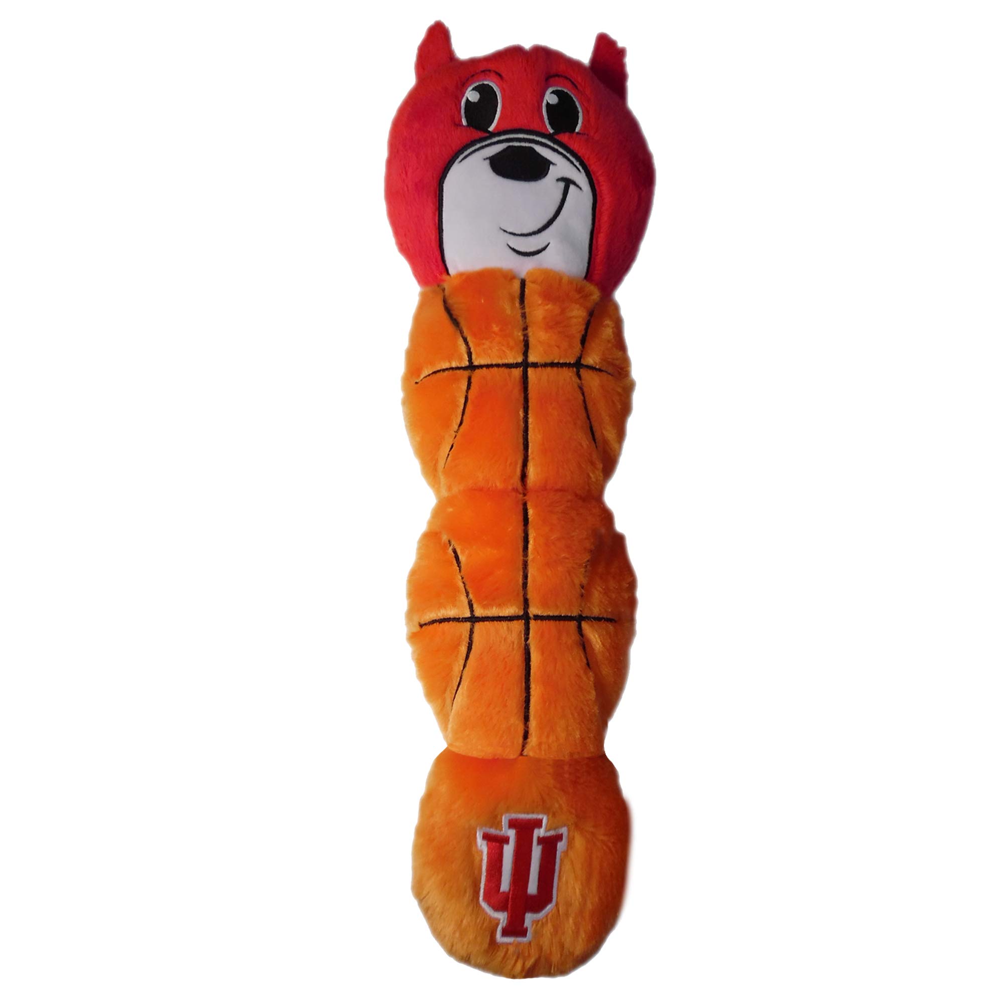 NCAA Indiana Hoosiers Mascot Plush Dog Toy with 5 Squeakers - 21