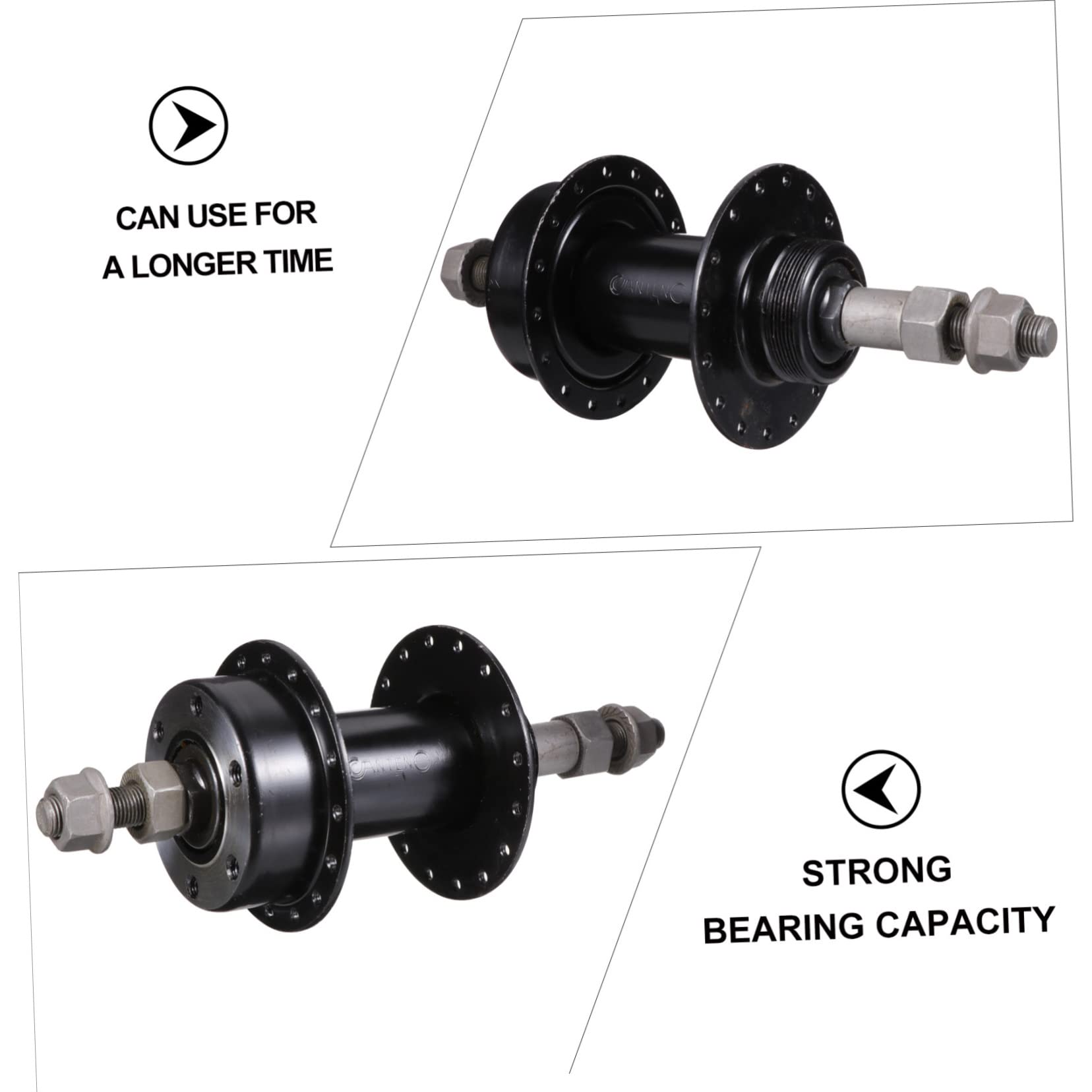 BESPORTBLE 1pc Bicycle Hub Seals & Bearings - 32 Hole Low-Friction Hub for Mountain Bikes - Durable Wheel Spindle & Bike Repair Tool - Perfect for Cycling Maintenance & Off-Road Adventures