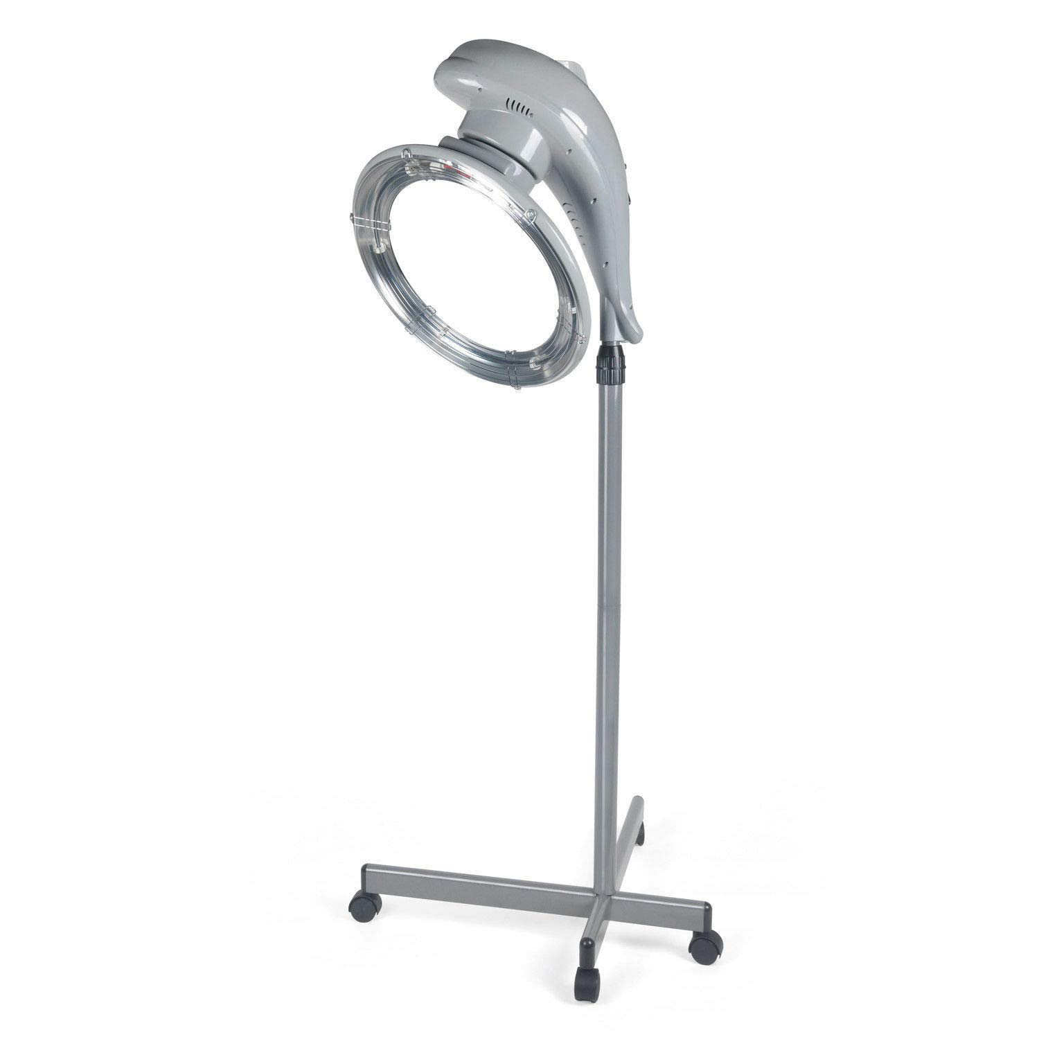 Orbiting Rotating Hair Dryer for Faster Drying - Professional Stand Hair Dryer with Perm Styling Function - Salon & Home Use for Blowouts, Curls & Volume