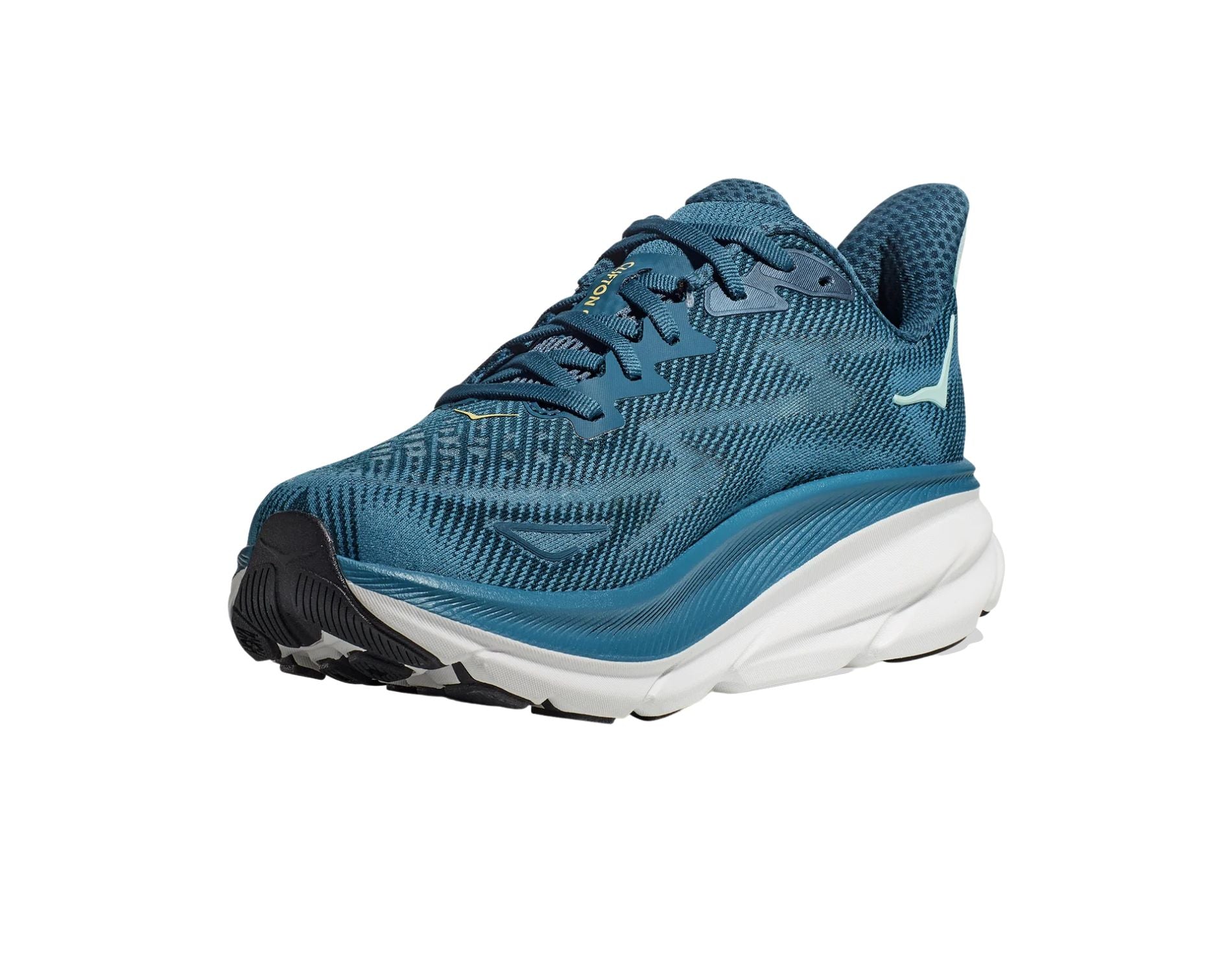 Hoka One One Clifton 9 Men's Running Shoes - Lightweight Cushioned Road Running Sneakers for Marathon Training & Daily Jogging