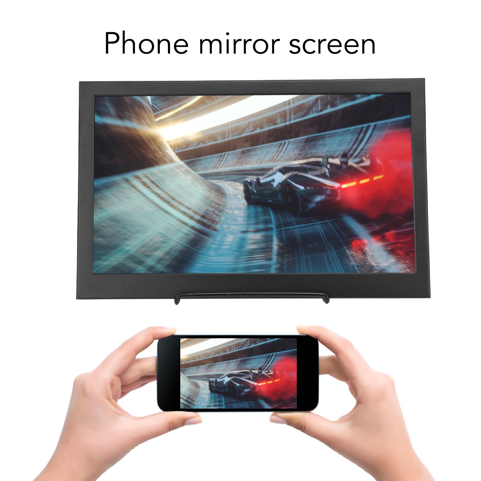 KIMISS 13.3 Inch 1080P Portable Monitor with 60Hz Refresh Rate, 72% sRGB IPS Screen - USB-C External Display for Laptop, Gaming & Work - Dual Built-in Speakers | Perfect for Travel, Home Office & Multi-Tasking