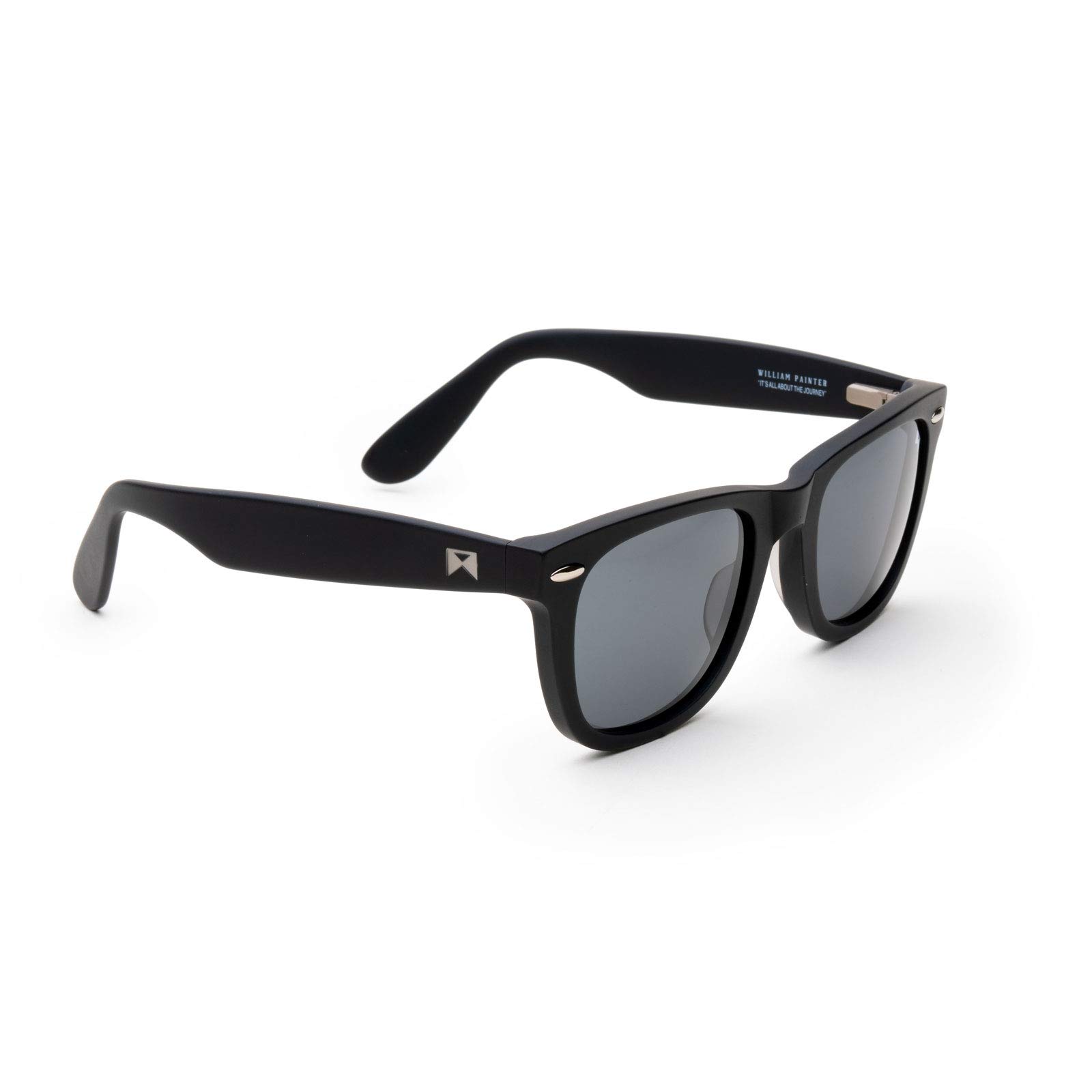 William Painter The Sloan Titanium Polarized Sunglasses for Men & Women - UV Protection, Lightweight & Durable - Perfect for Driving, Fishing & Outdoor Activities