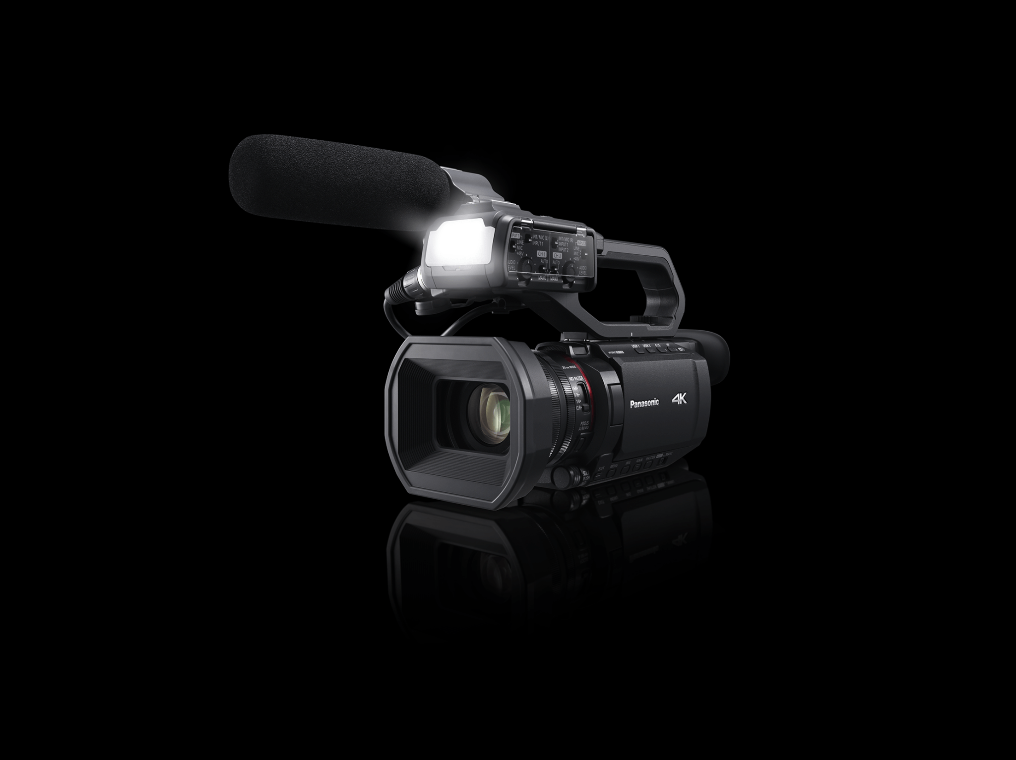 Panasonic HC-X2100 4K UHD Professional Camcorder with 24x Optical Zoom, 3G-SDI & HDMI Output - Perfect for Live Streaming, Wedding Videography, and Documentary Filmmaking
