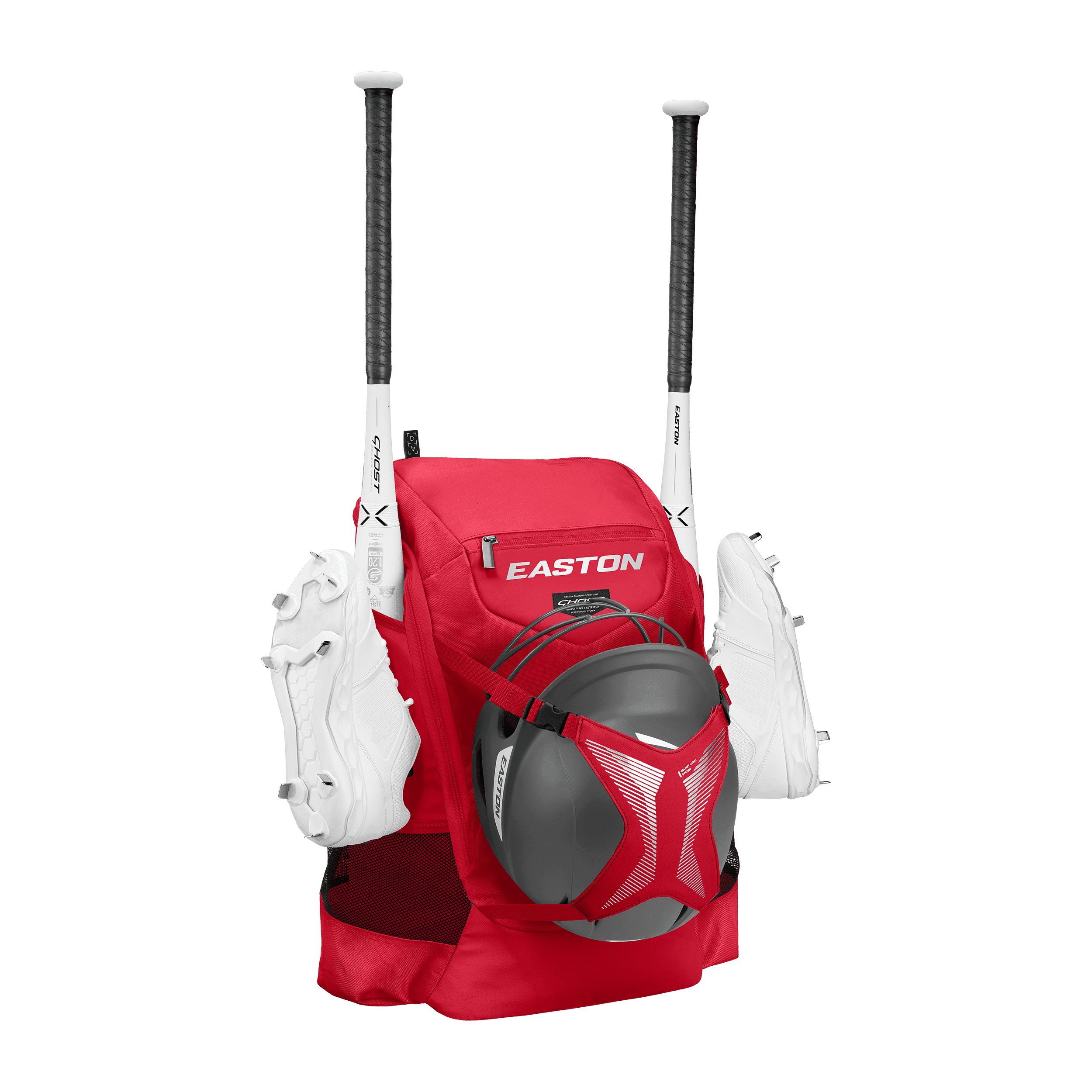 Easton Ghost NX Fastpitch Softball Bat Bag - Lightweight Durable Backpack for Baseball & Softball Equipment - Perfect for Games, Practice & Travel