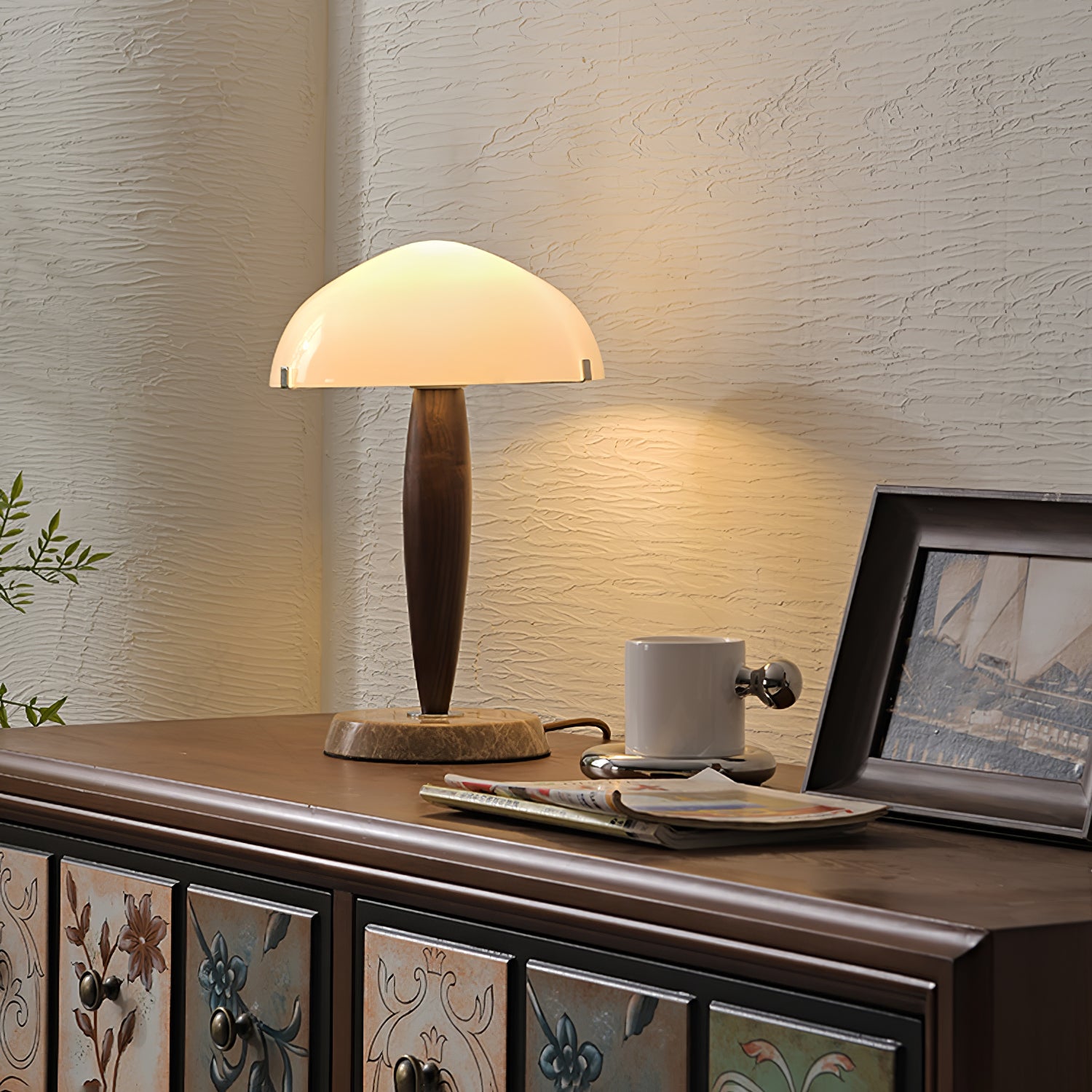 Emerson Modern Table Lamp - Adjustable LED Desk Light for Home Office, Bedroom & Living Room | Perfect for Reading, Working & Decor