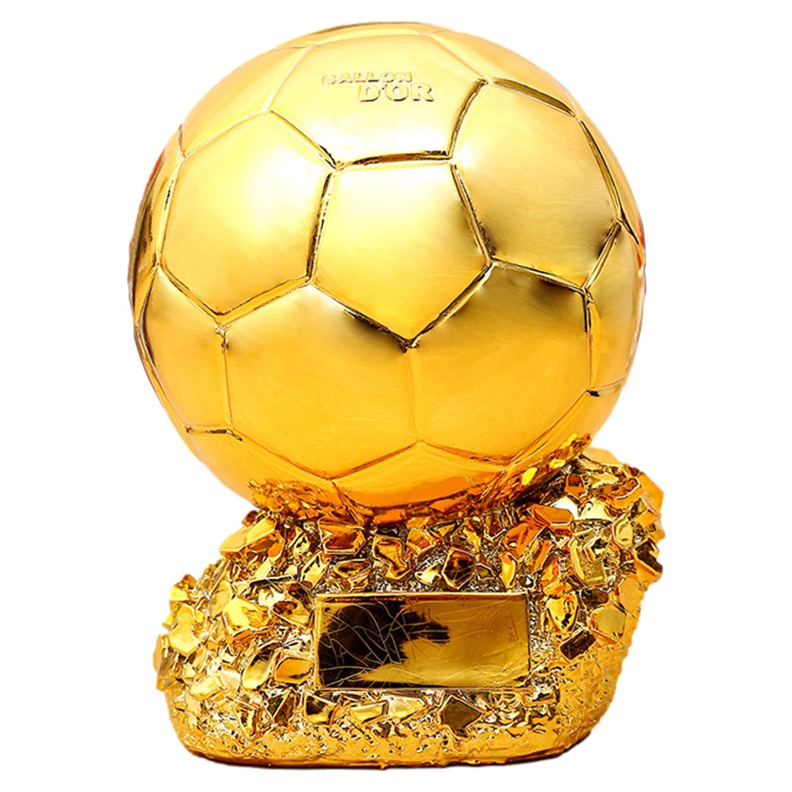 2022 FIFA World Cup Replica Trophy - 25cm Gold Football Award for Champions, Soccer Fan Gifts, Office & Home Decor, Sports Memorabilia Collection