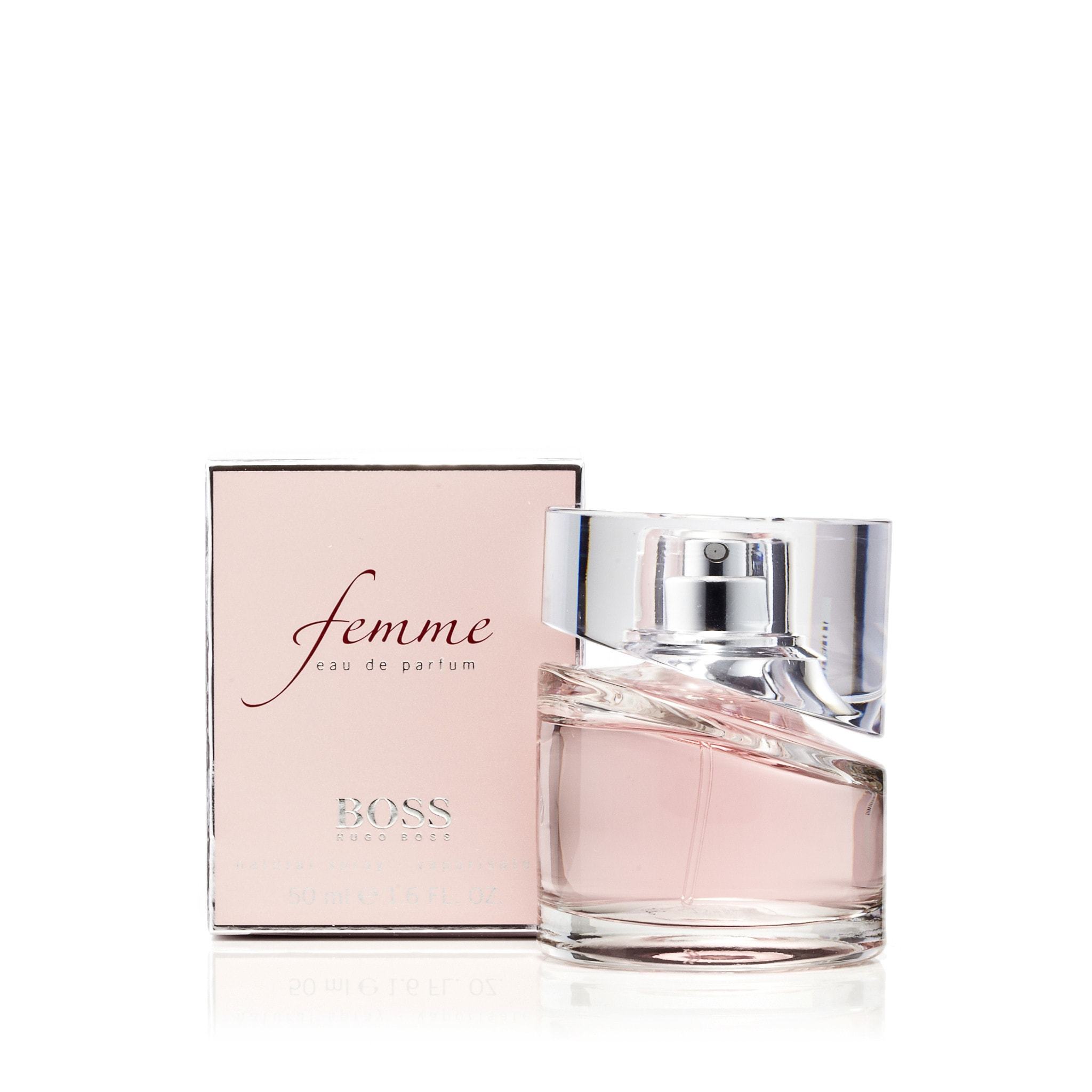 Hugo Boss Femme Women's Eau De Parfum Spray - Floral Fruity Fragrance for Women, Long-Lasting Luxury Perfume | Perfect for Date Night, Office & Special Occasions
