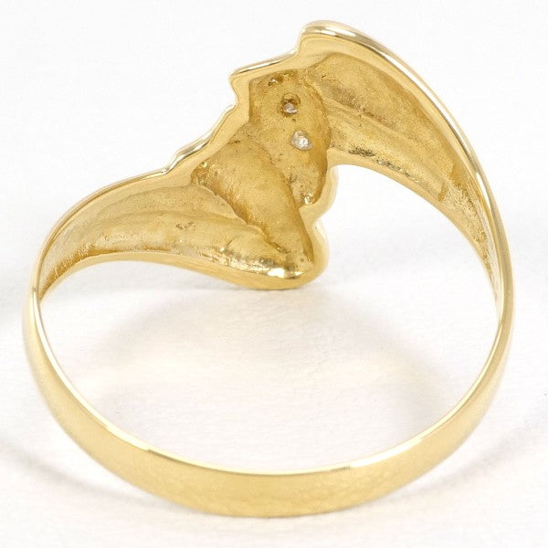 18K Yellow Gold Diamond Ring for Women - Elegant Solitaire Engagement & Wedding Band - Perfect for Proposals, Anniversaries, and Special Occasions