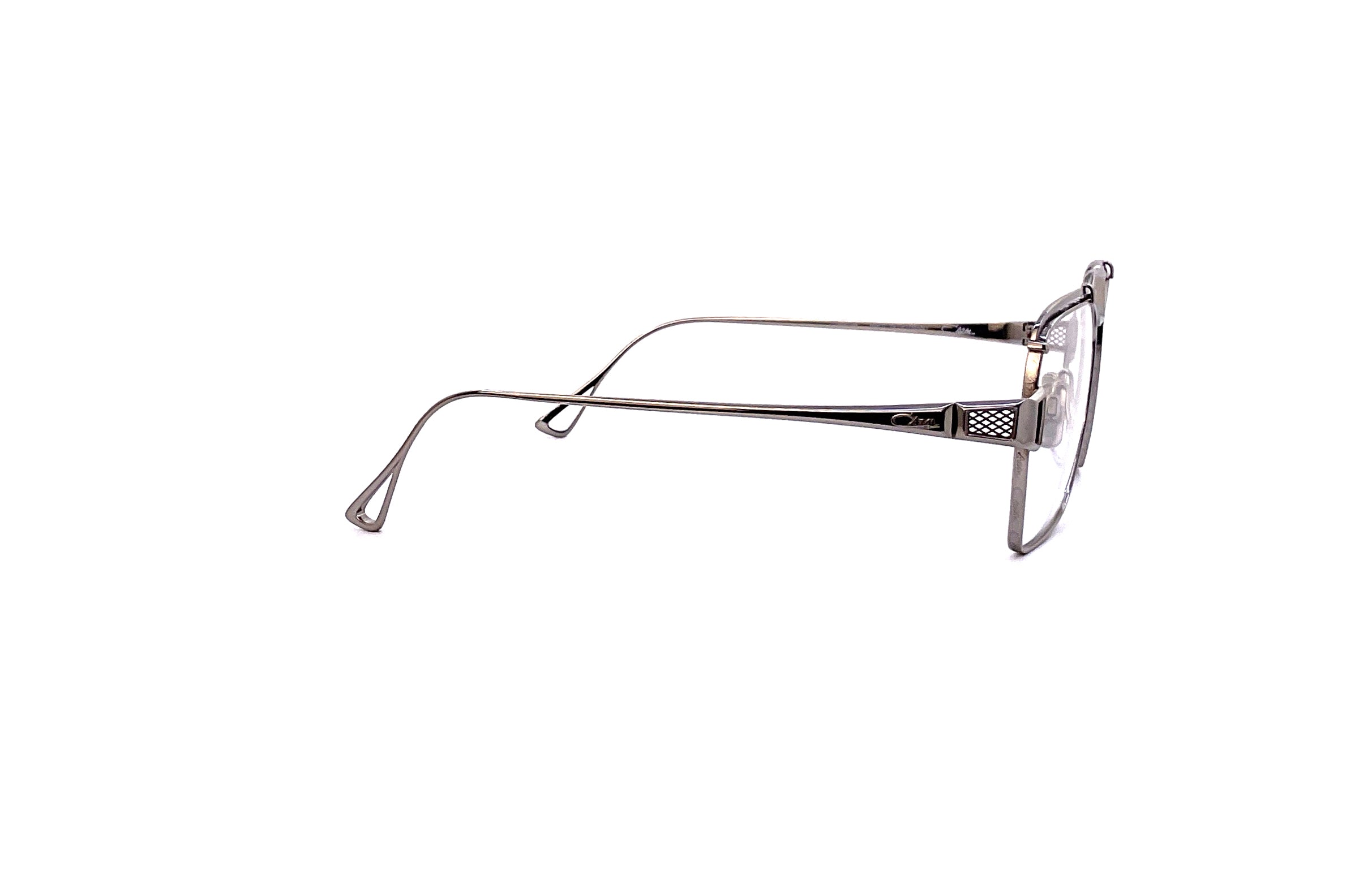 Cazal 5009 Silver Frame Sunglasses - Retro Aviator Style for Men & Women - UV Protection - Perfect for Driving, Travel & Outdoor Activities