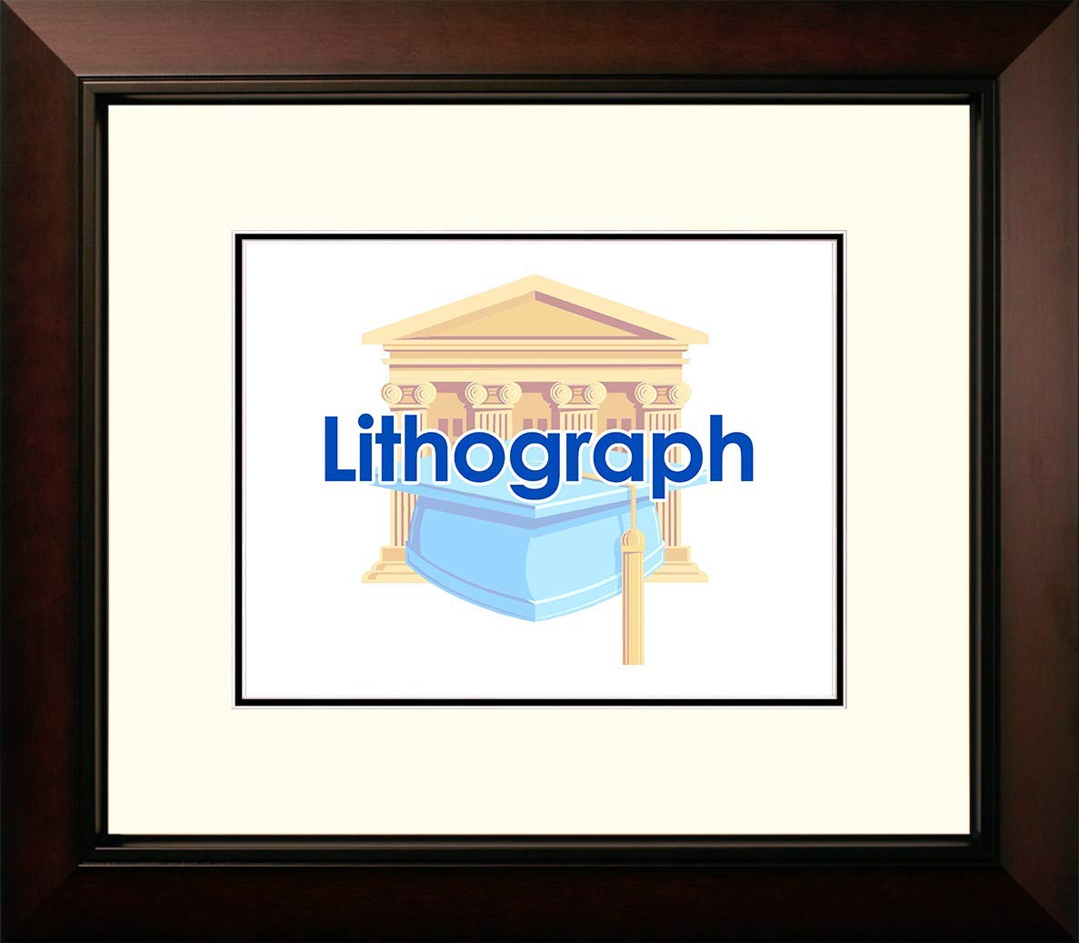 MIT Legacy Alumnus Framed Lithographic Print - Campus Images MA991LR | Premium College Decor for Dorms, Offices & Alumni Gifts