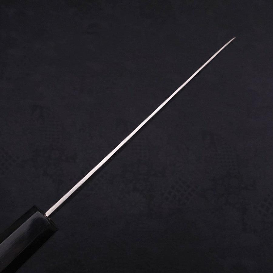 Premium ZDP-189 Stainless Steel Petty Knife 150mm - Razor Sharp Japanese Blade with Polished Buffalo Ebony Handle - Perfect for Slicing, Garnishing & Precision Kitchen Tasks