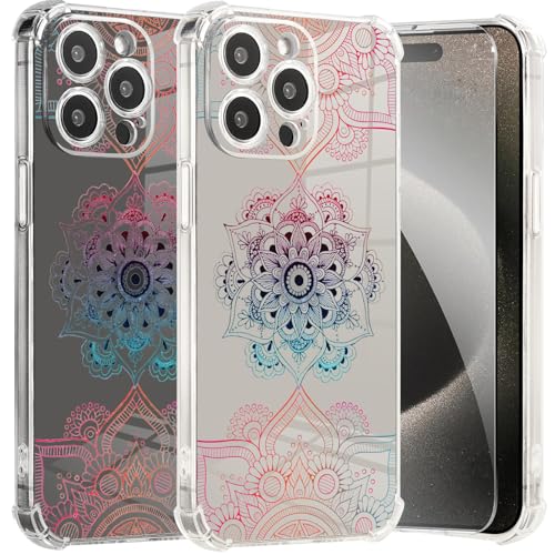 Clear-Mandala Floral