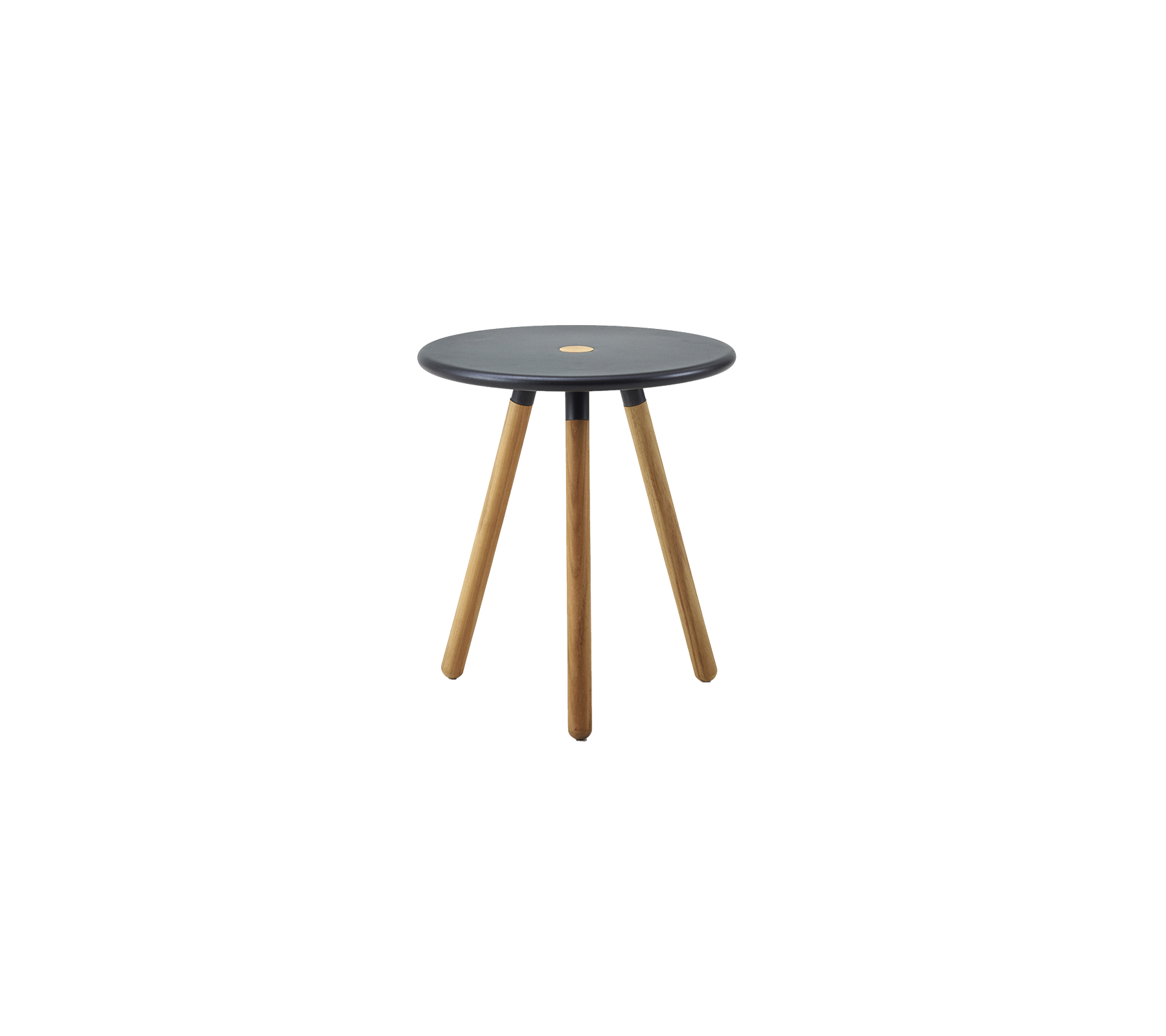 Modern Round Side Table Stool - Multi-Functional Accent Furniture for Living Room, Bedroom, or Outdoor Use - Perfect as Coffee Table, Ottoman, or Extra Seating