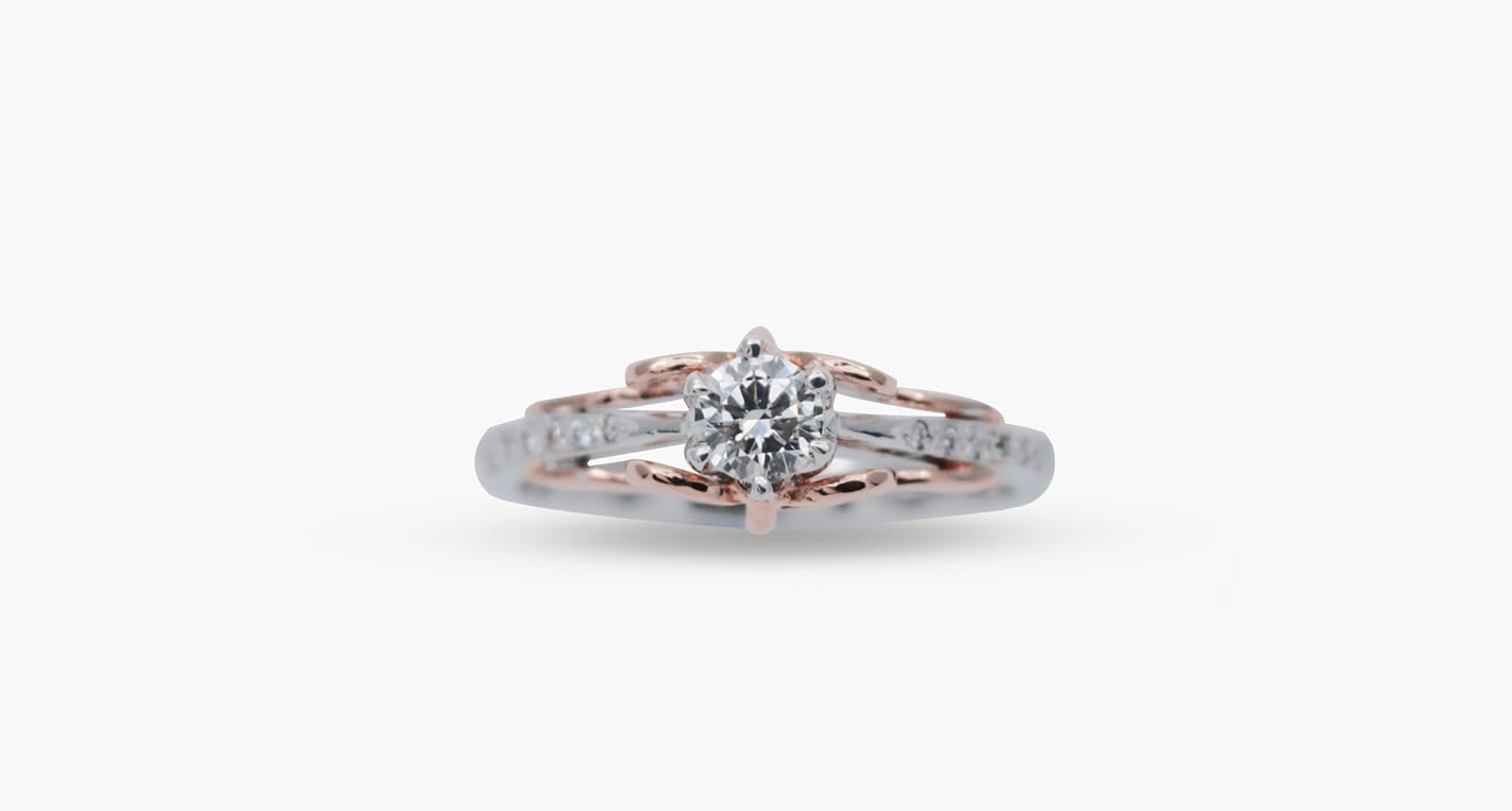 0.21ct Diamond Ring for Women - Elegant Solitaire Engagement & Wedding Band - Perfect for Proposals, Anniversaries, and Special Occasions
