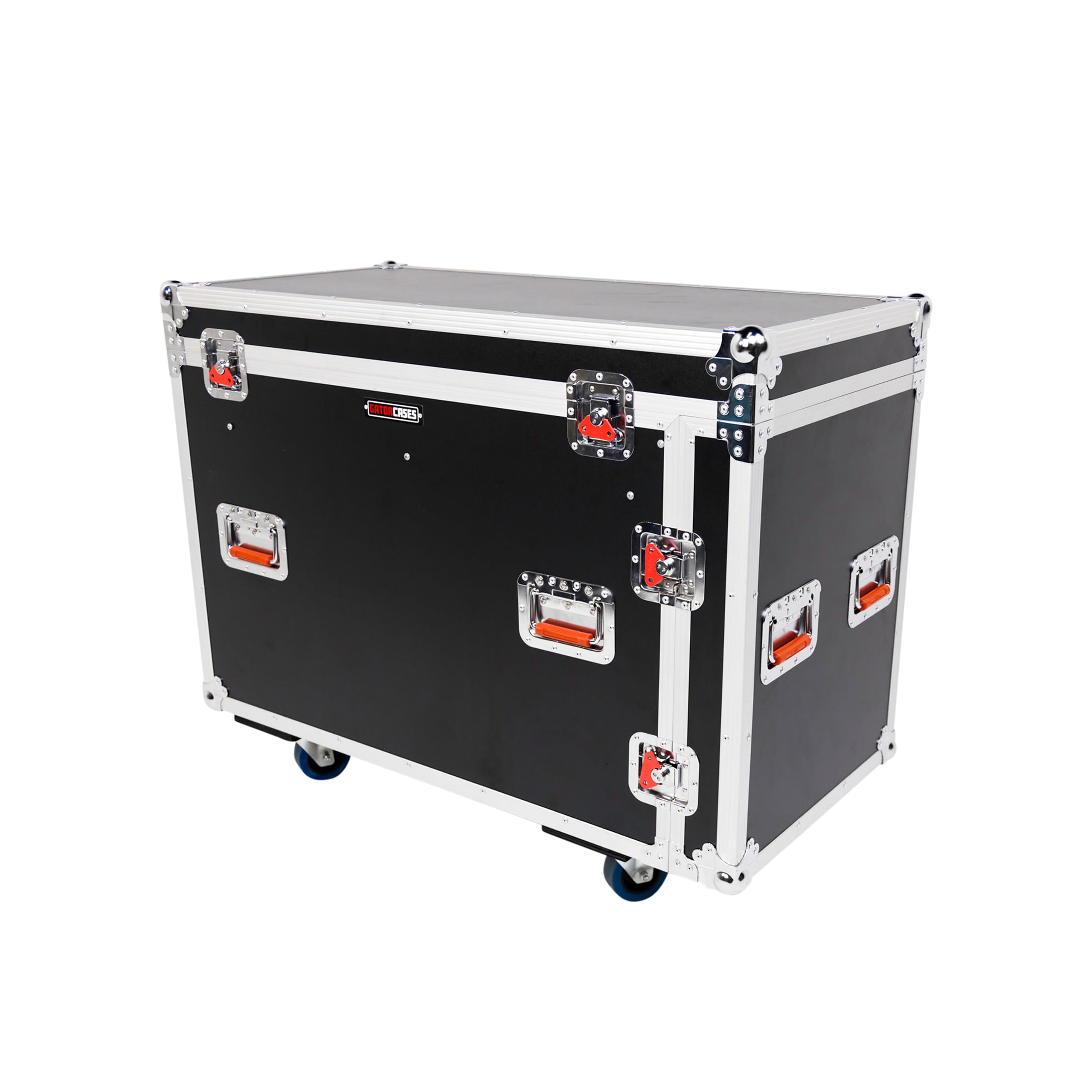 Gator Cases G-TOUR Microphone Stand Transport Flight Case - Heavy Duty Storage for 20 Mic Stands (GTOUR-MICSTAND-20) | Perfect for Touring Musicians, Live Performances & Studio Equipment Protection
