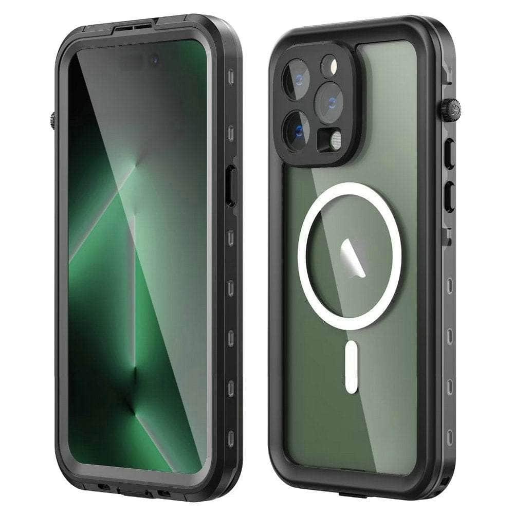 IP68 Waterproof iPhone 14 Pro Case with MagSafe - Shockproof Diving Protection for Swimming, Snorkeling & Outdoor Adventures