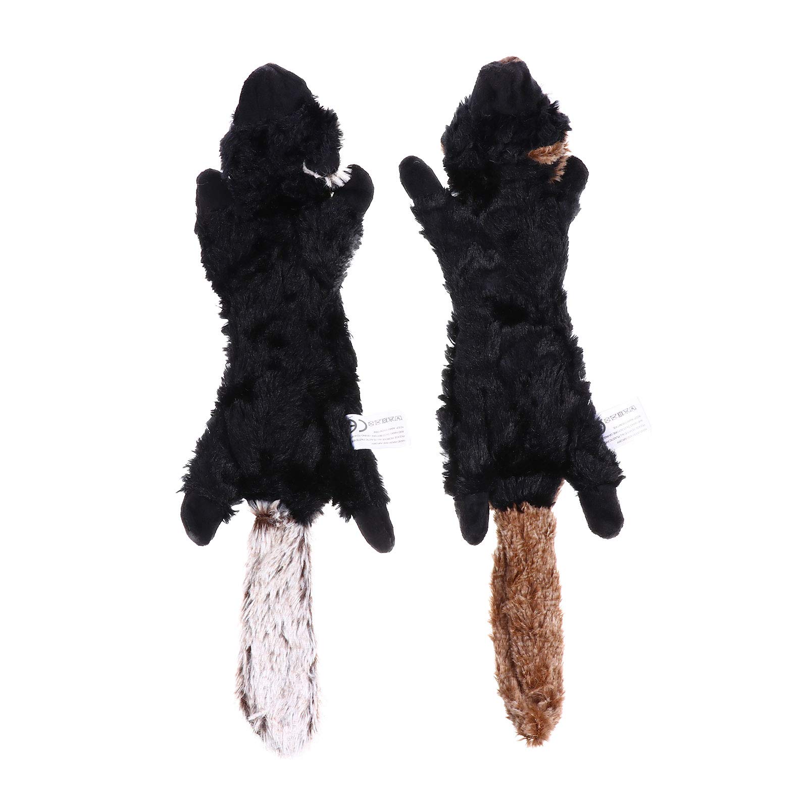 Baluue 2Pcs Interactive Squeaky Dog Toys - Plush Stuffed Sloth Pet Toys for Puppies, Chew Resistant & Bite Proof - Perfect for Indoor Play, Training & Bonding with Your Dog