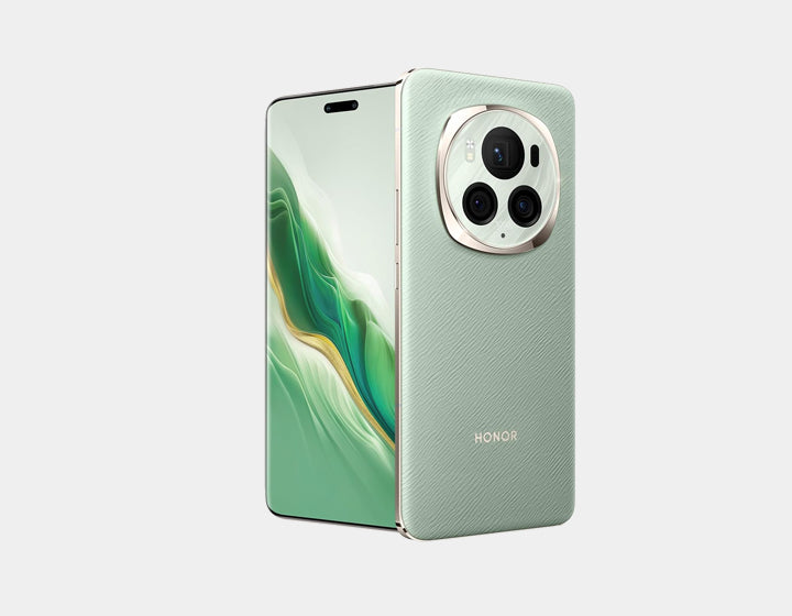 Honor Magic6 Pro 5G Smartphone - 512GB ROM 12GB RAM, Dual SIM GSM Unlocked (Epi Green) - Premium Android Phone for Business, Travel & Gaming
