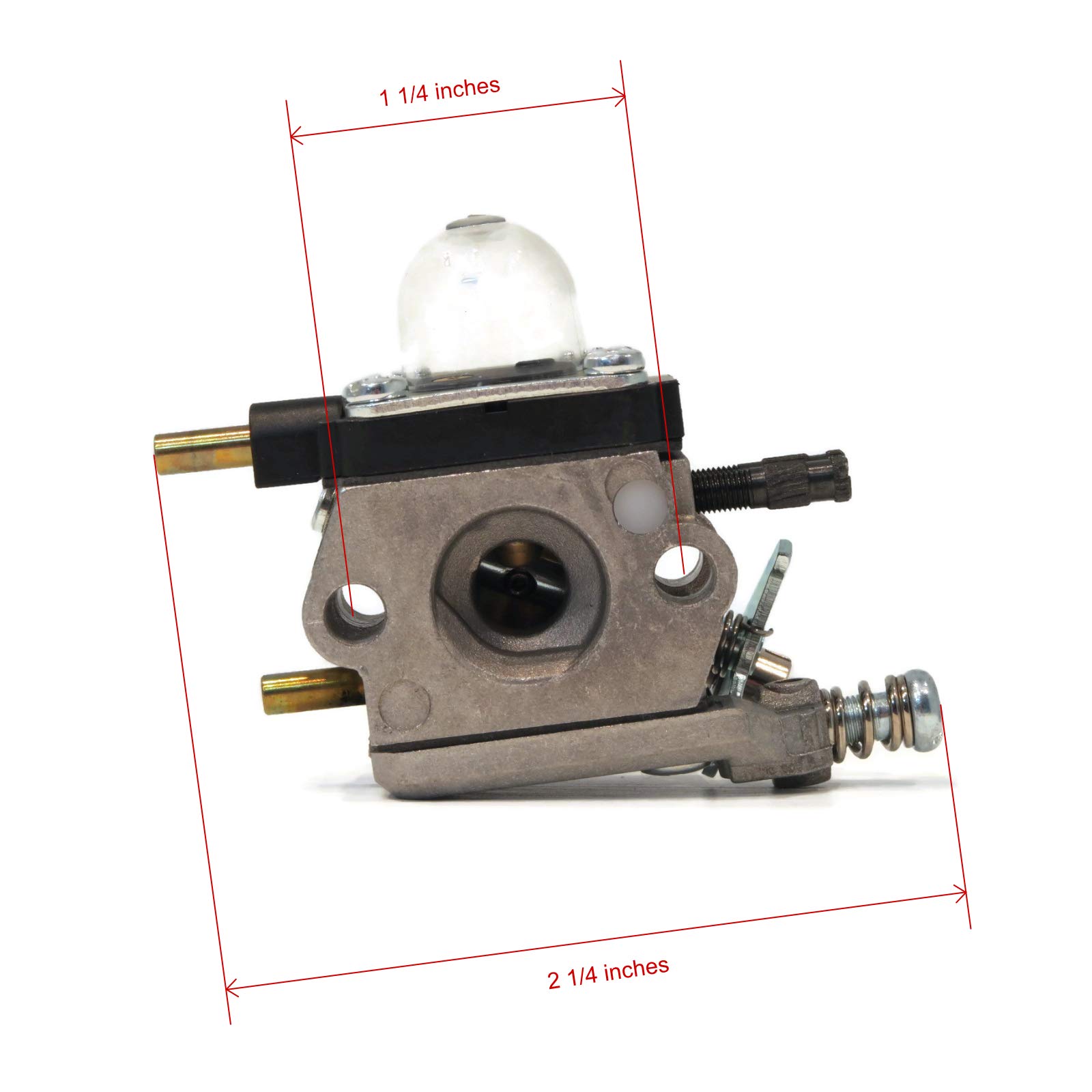 Zama Carburetor C1U-K17 C1U-K54A C1U-K27A C1U-K27B C1U-K46 Replacement for Echo Mantis 2-Cycle Tillers & Cultivators - Compatible with Trimmer Models 12520013122 - Perfect for Lawn Maintenance & Garden Cultivation