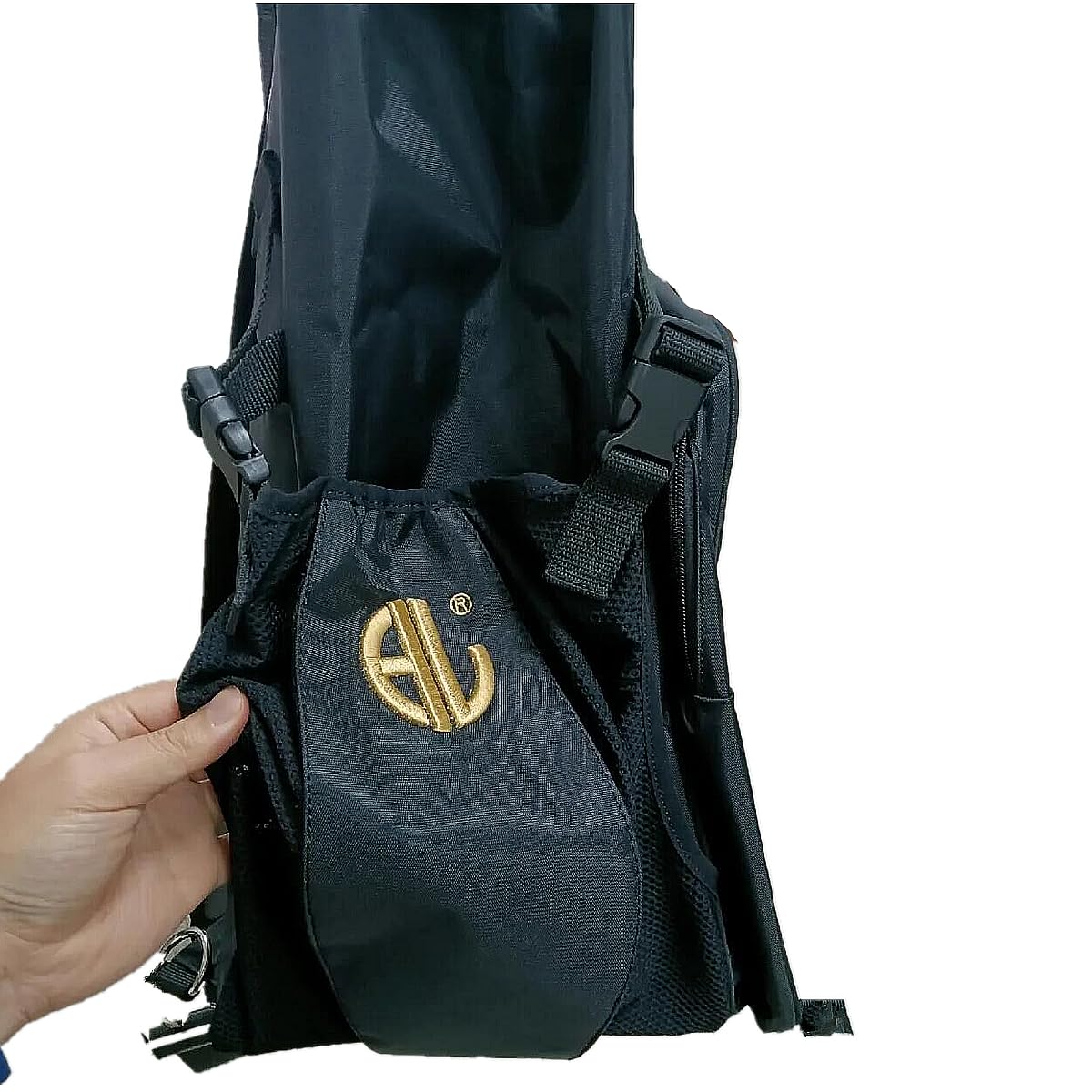 UNISTRENGH Professional Equestrian Riding Boot Bag - Large Waterproof Horse Riding Boot Carrier for English & Tall Boots - Perfect for Horse Shows, Training & Stable Storage